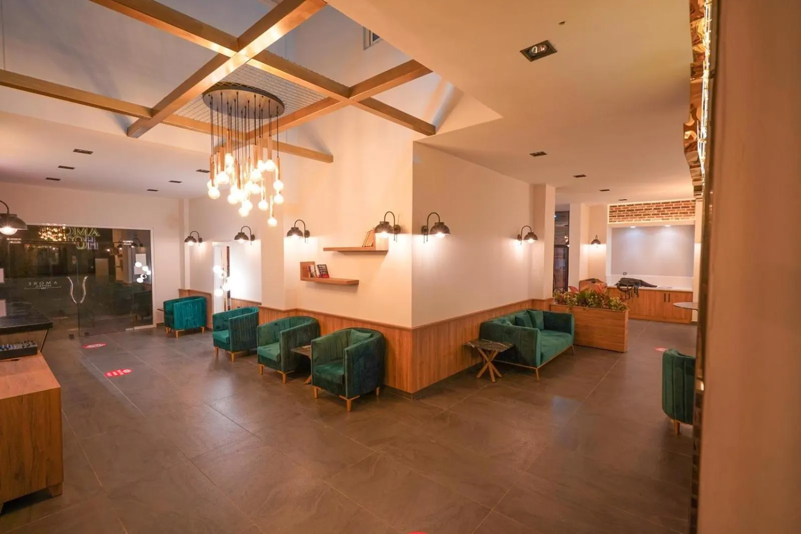 Property building in Hotel Amore