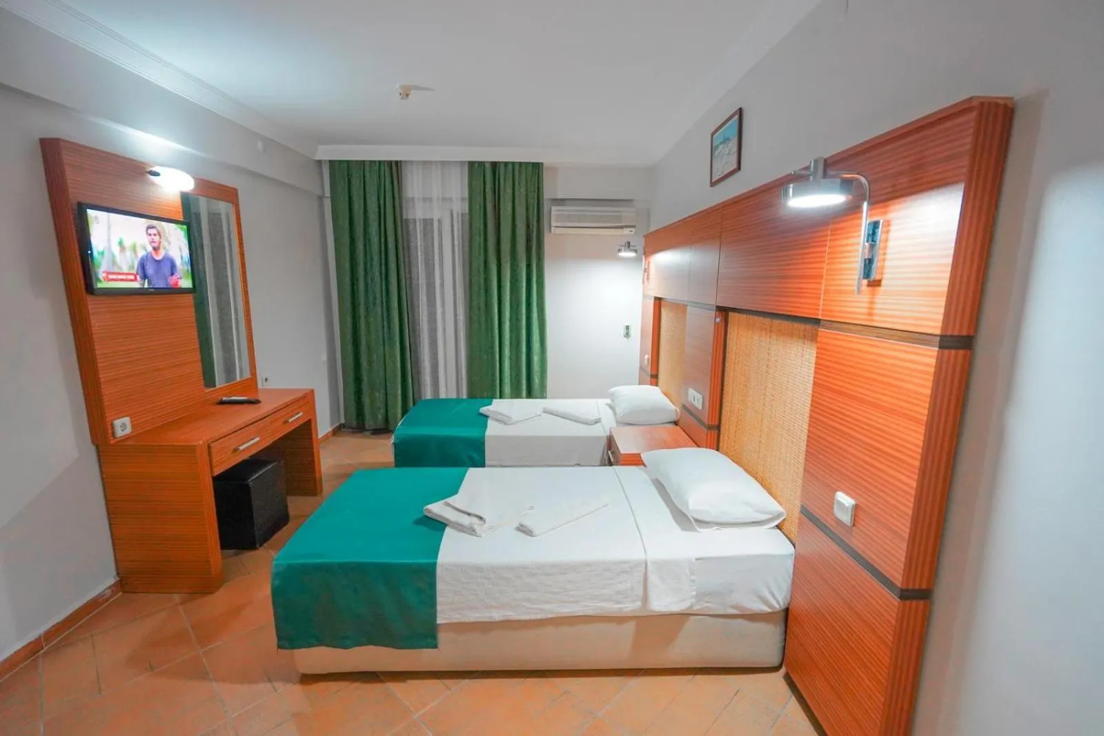Property building, Bed in Hotel Amore