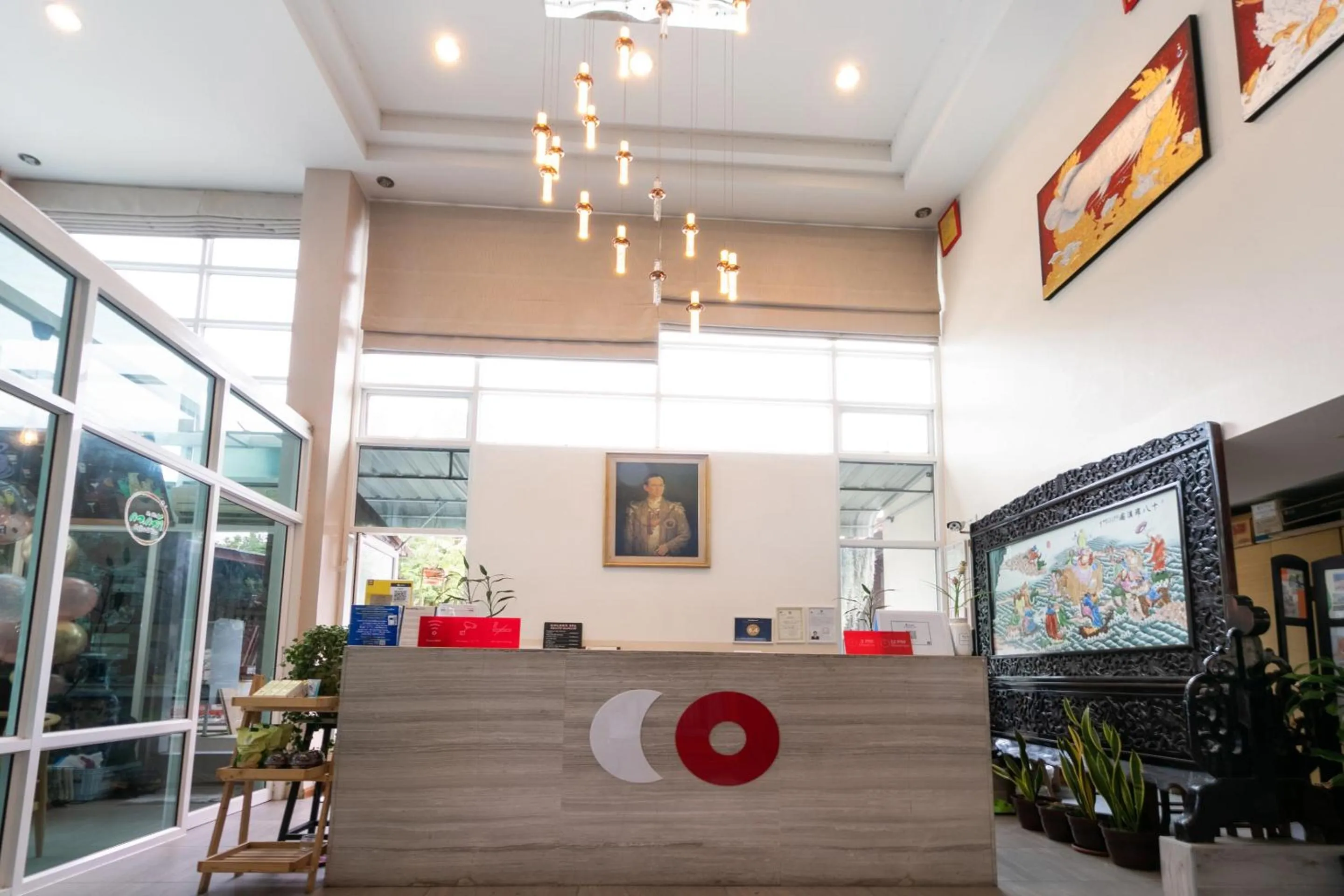 Lobby or reception in Golden Beach Boutique Resort