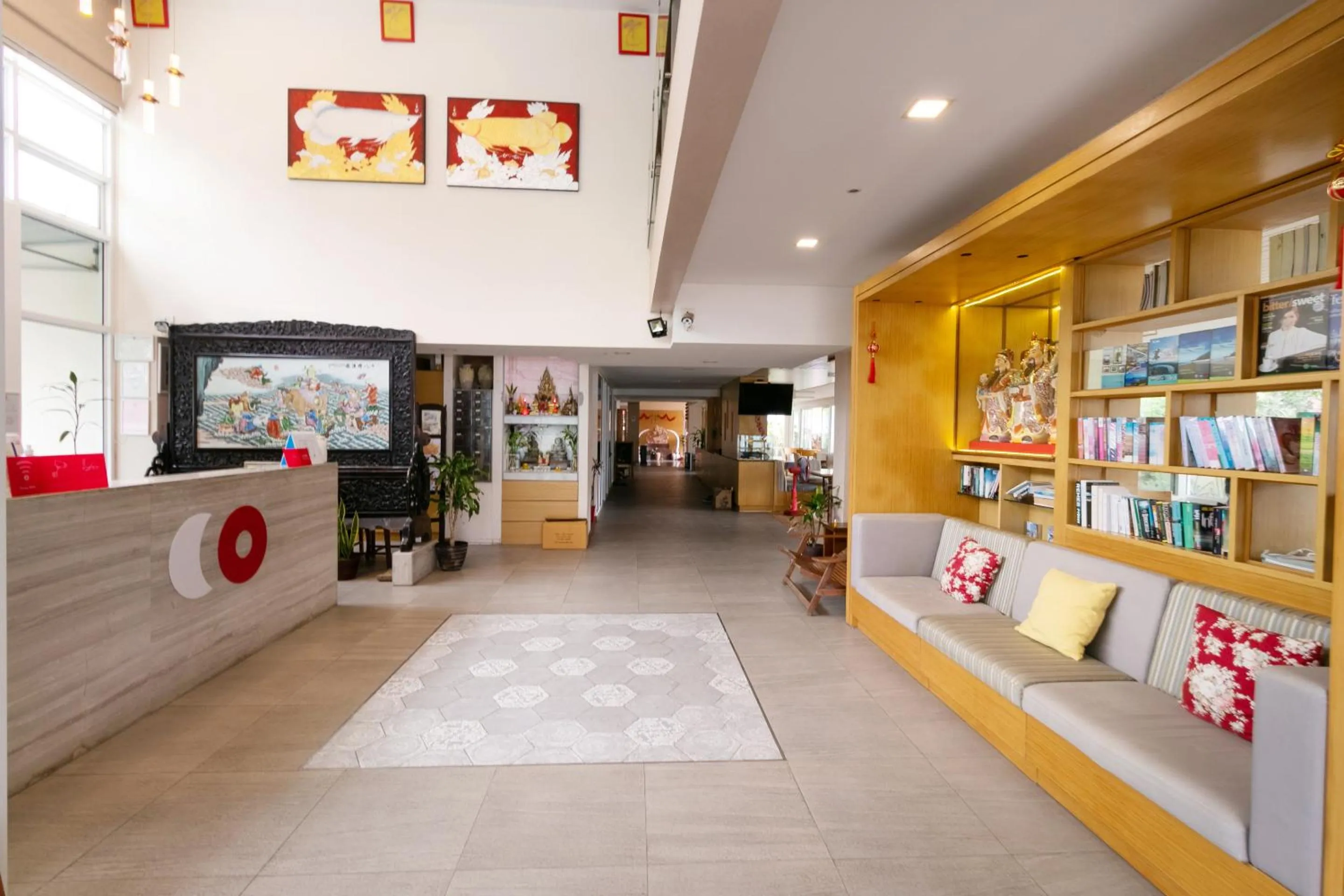 Lobby or reception in Golden Beach Boutique Resort