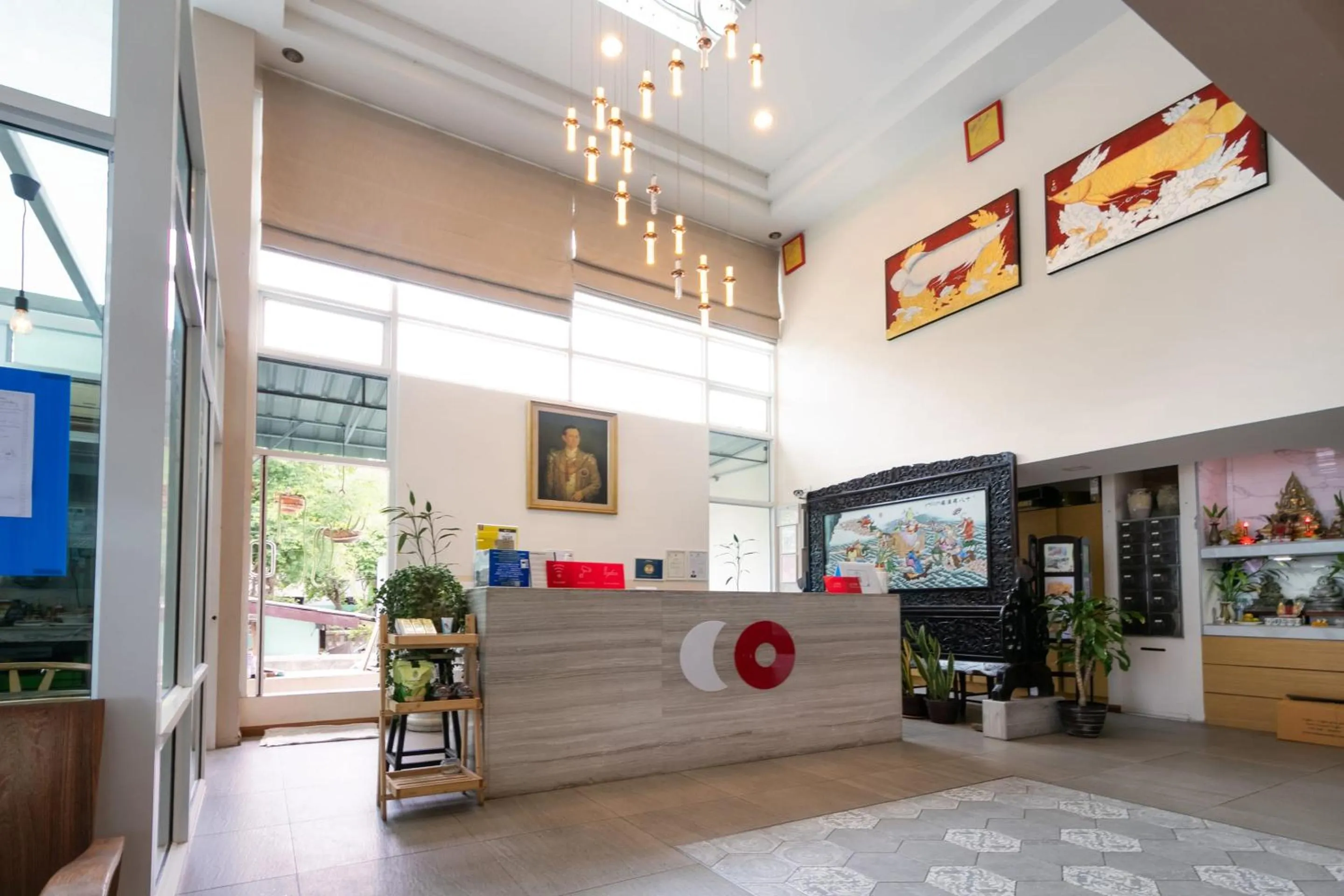 Lobby or reception in Golden Beach Boutique Resort