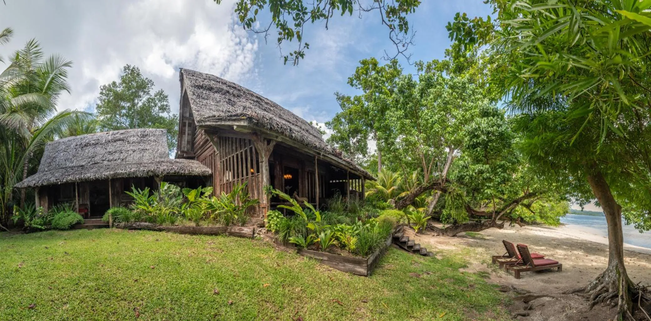 Property building in Ratua Private Island Resort