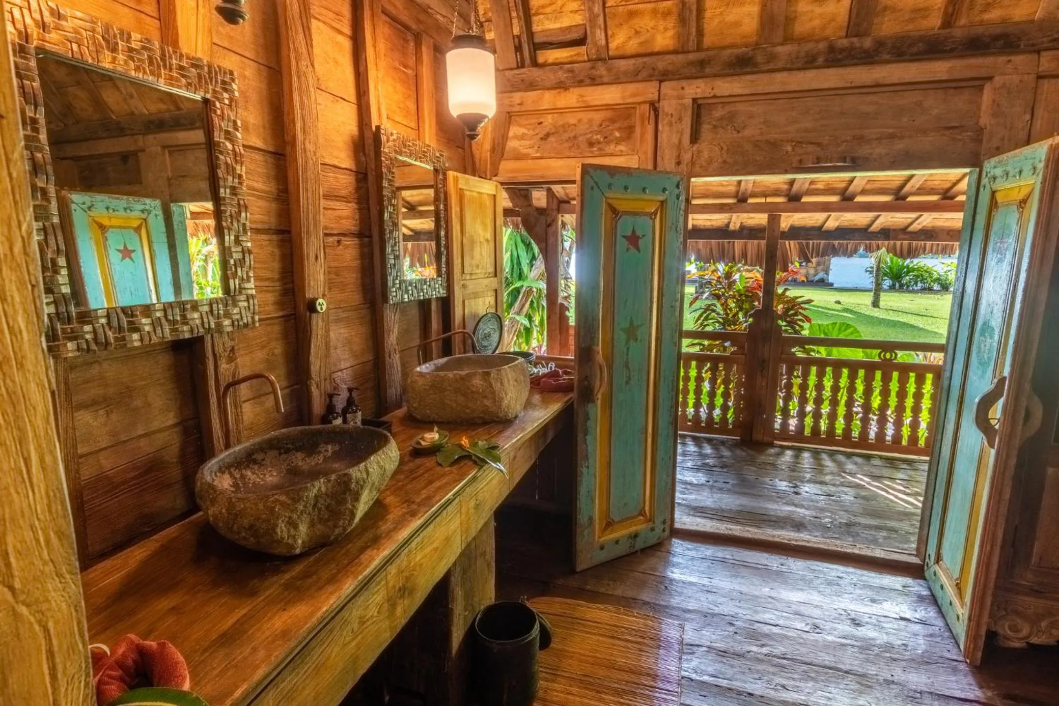 Bathroom in Ratua Private Island Resort