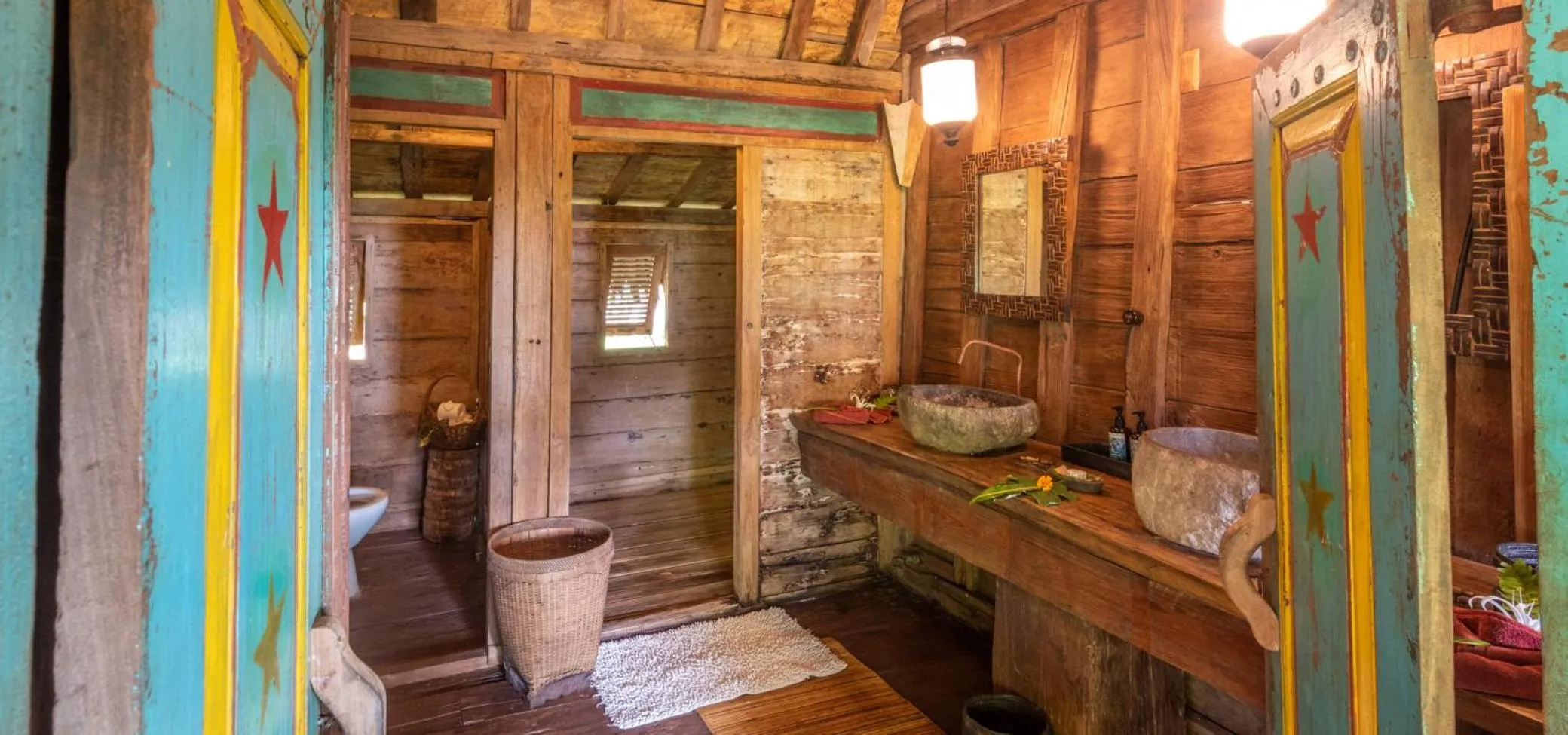 Bathroom in Ratua Private Island Resort