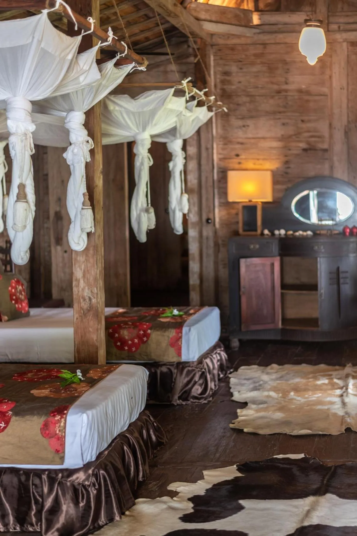 Bedroom in Ratua Private Island Resort