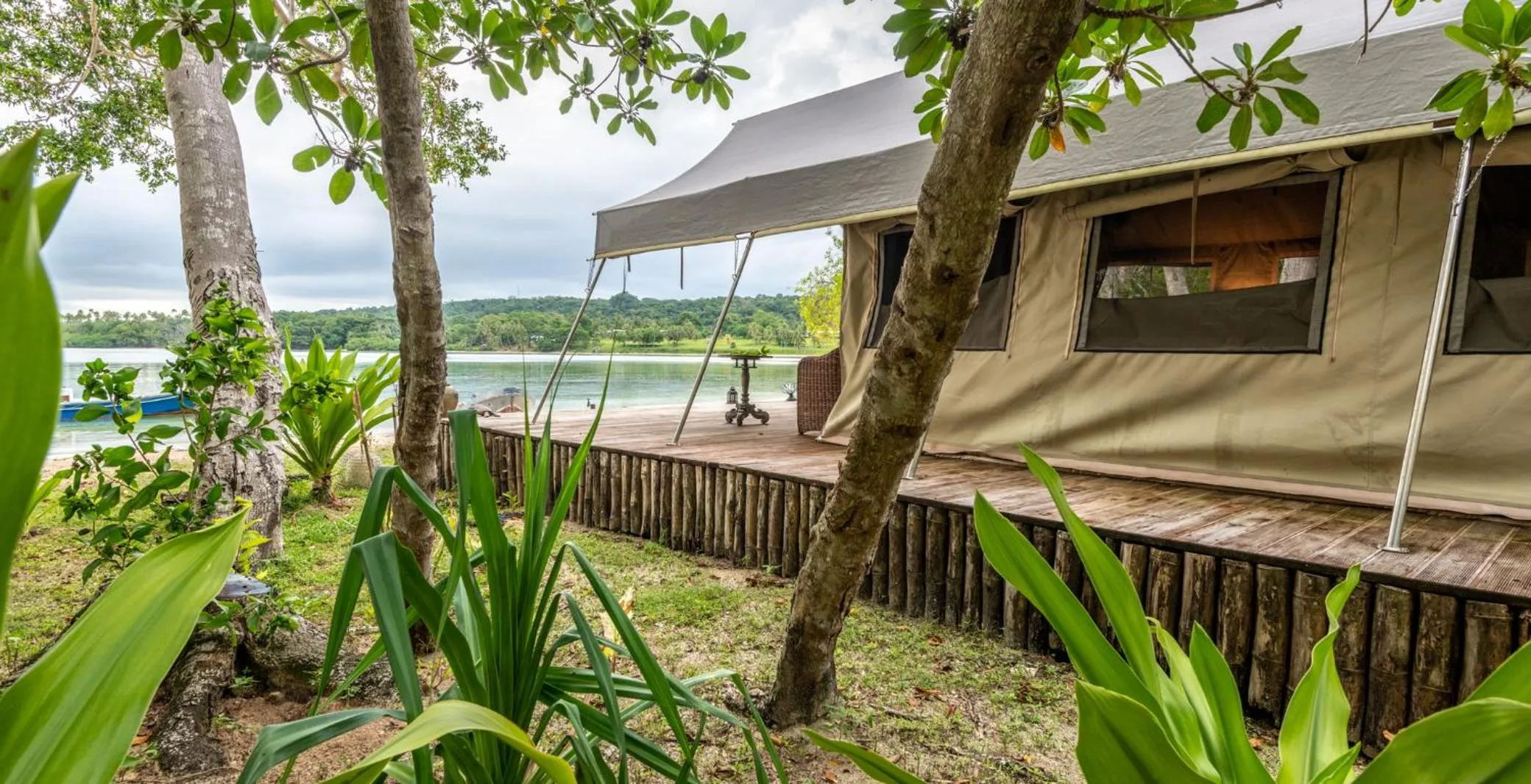 Beach in Ratua Private Island Resort