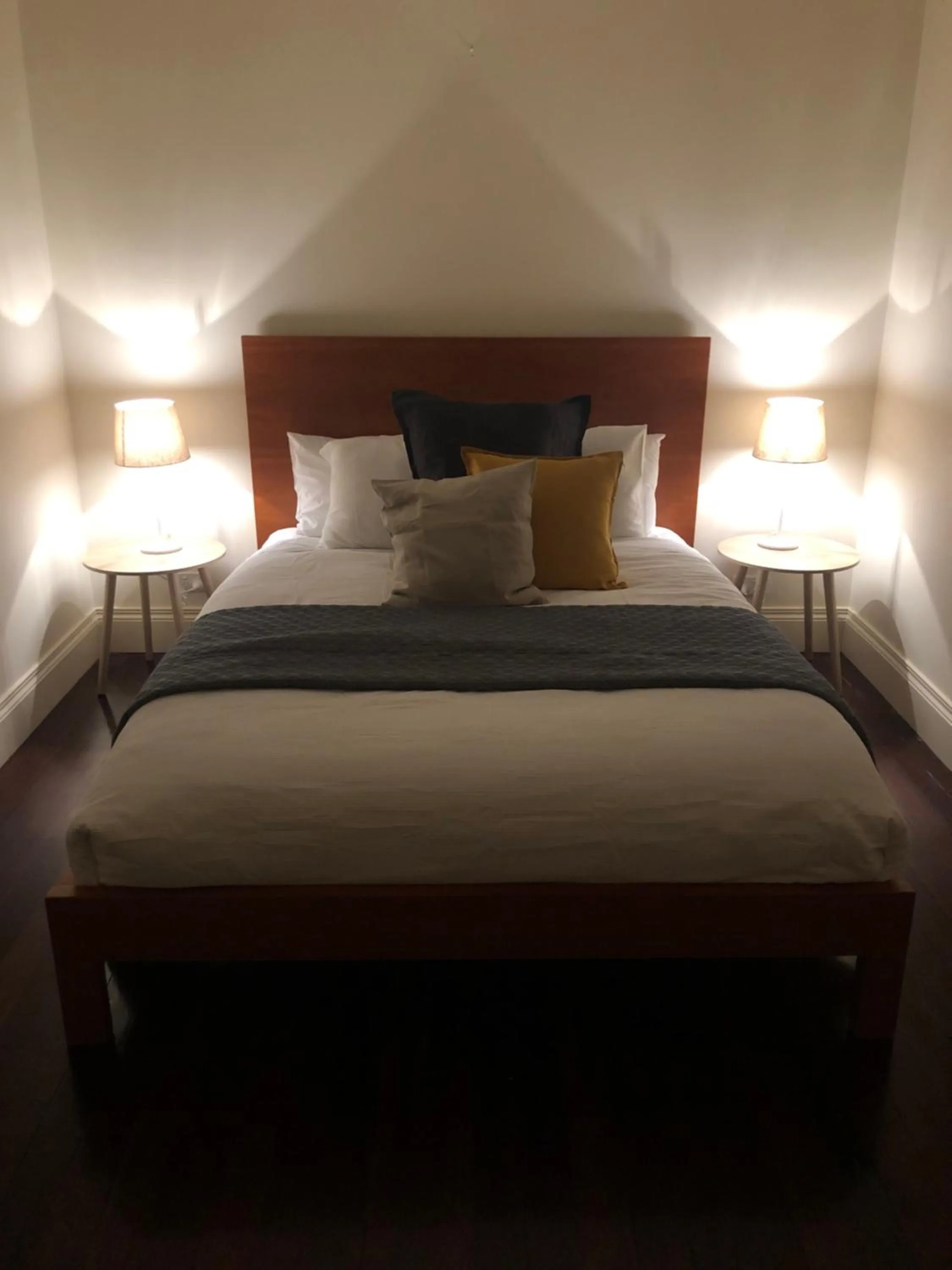 Bed in Lochiel Luxury Accommodation