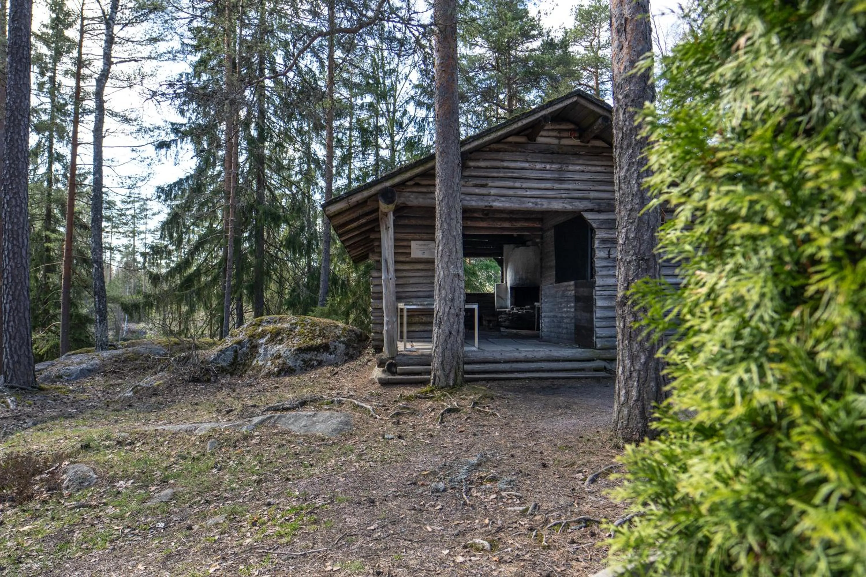 Natural landscape in Hotel Korpilampi