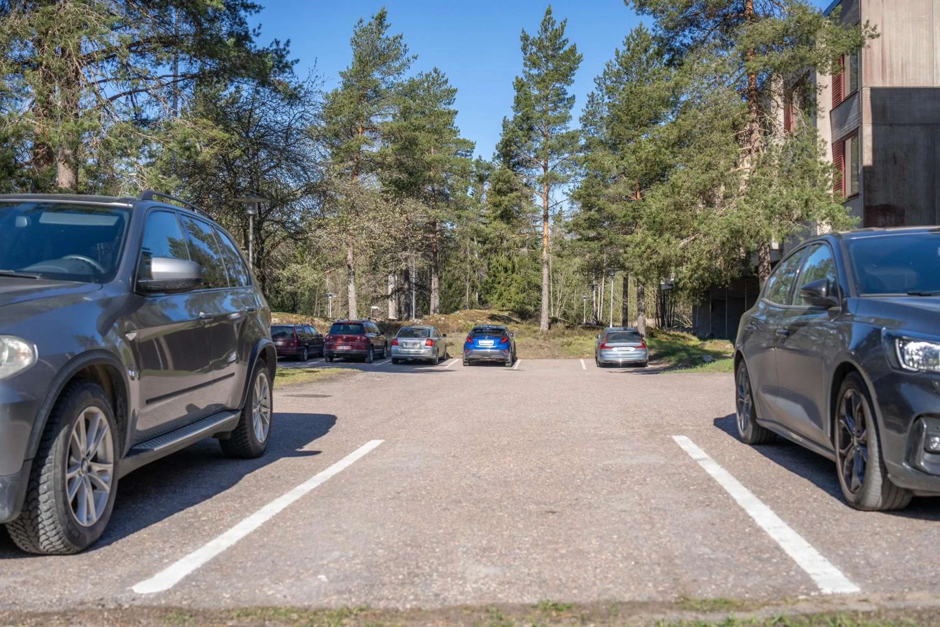 Parking in Hotel Korpilampi