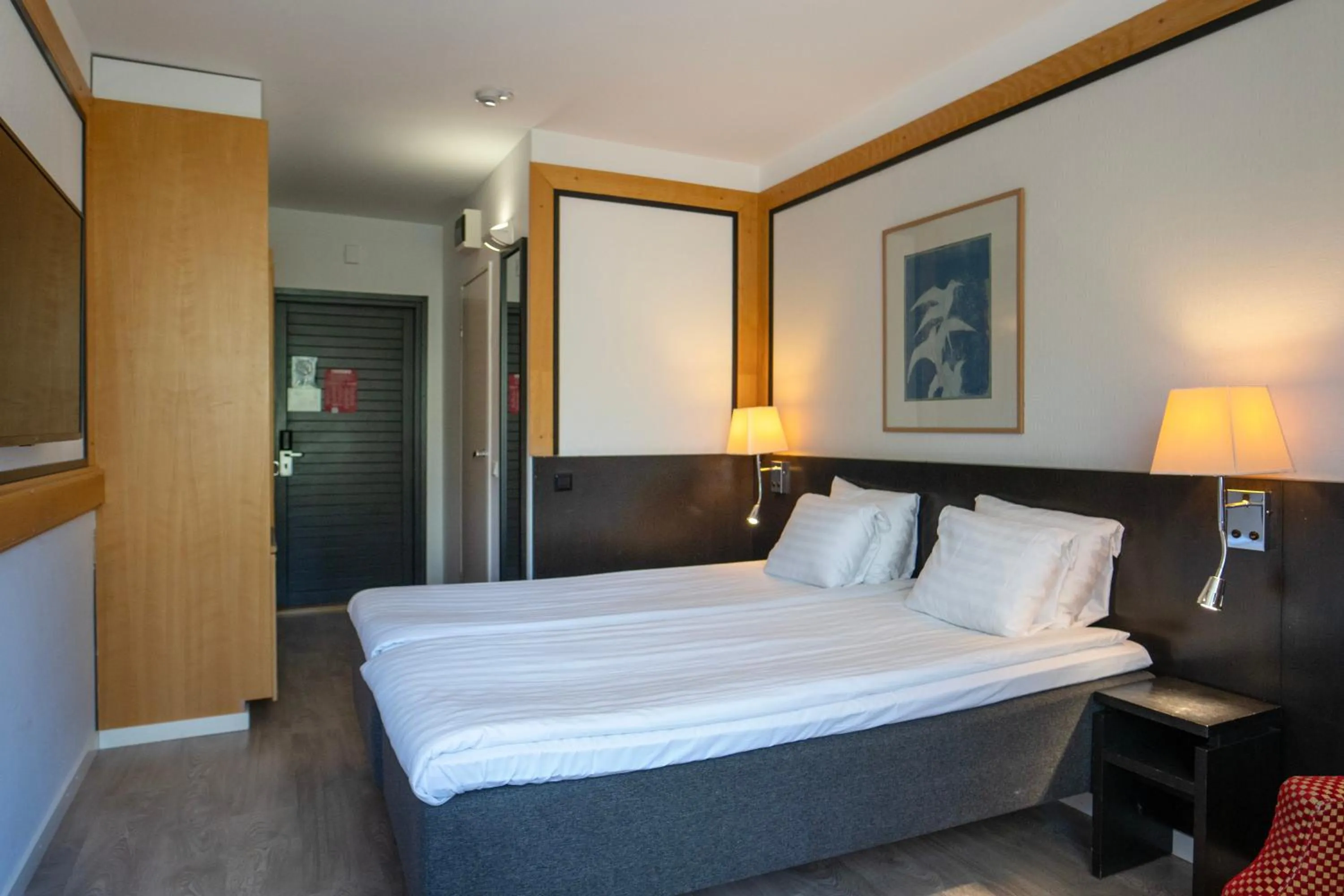 Bedroom, Bed in Hotel Korpilampi