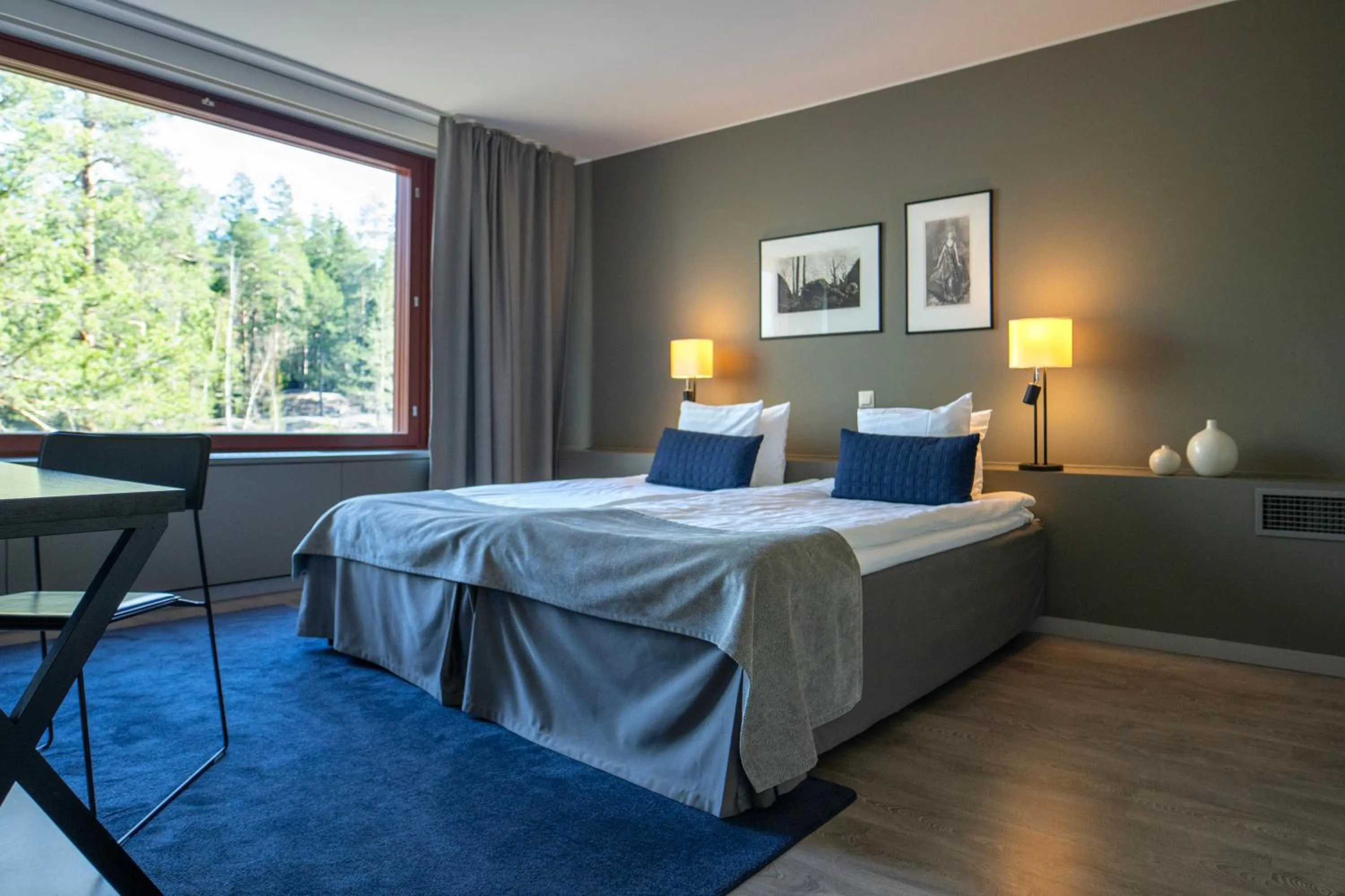 Bed in Hotel Korpilampi