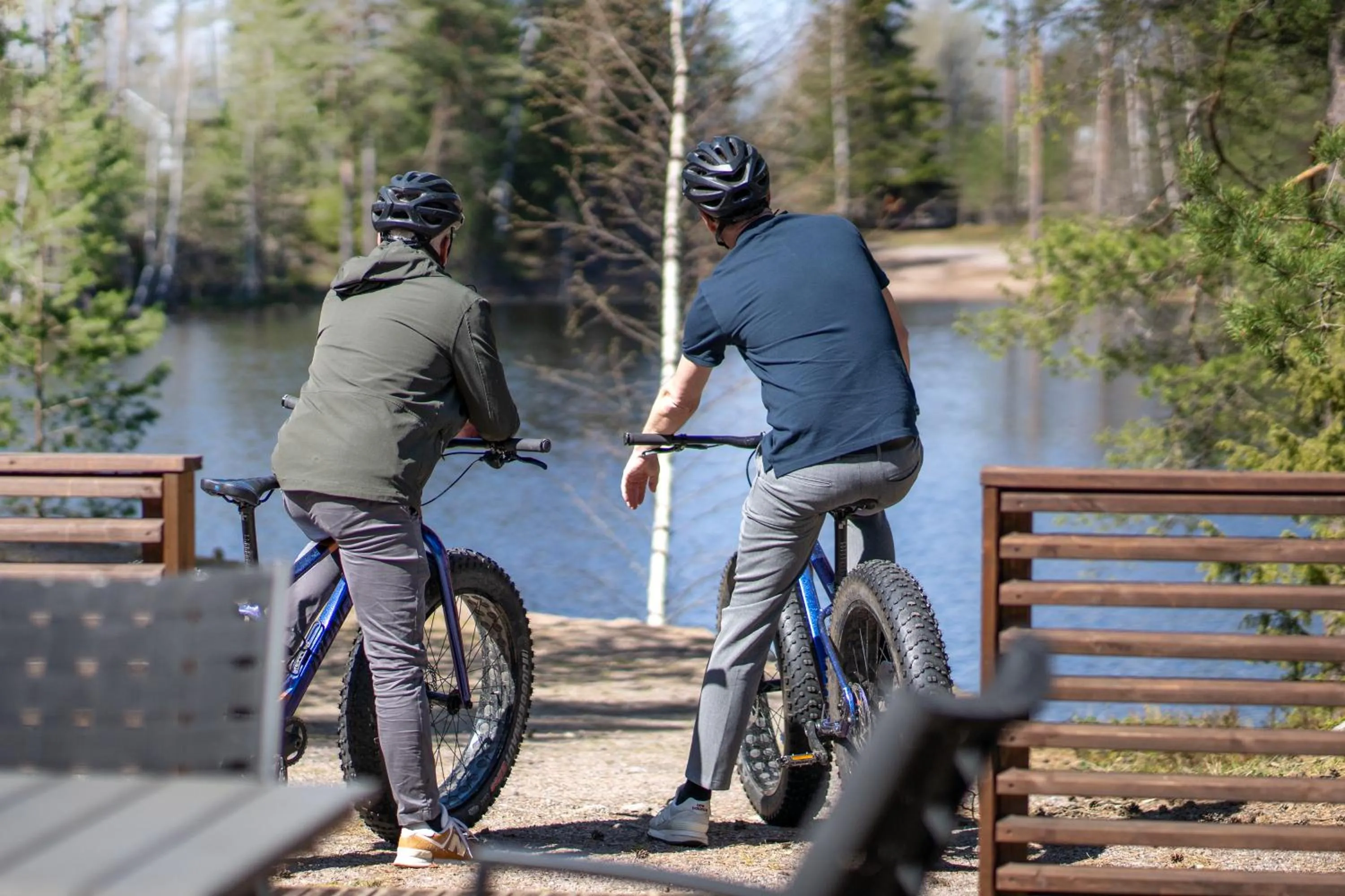 Natural landscape in Hotel Korpilampi