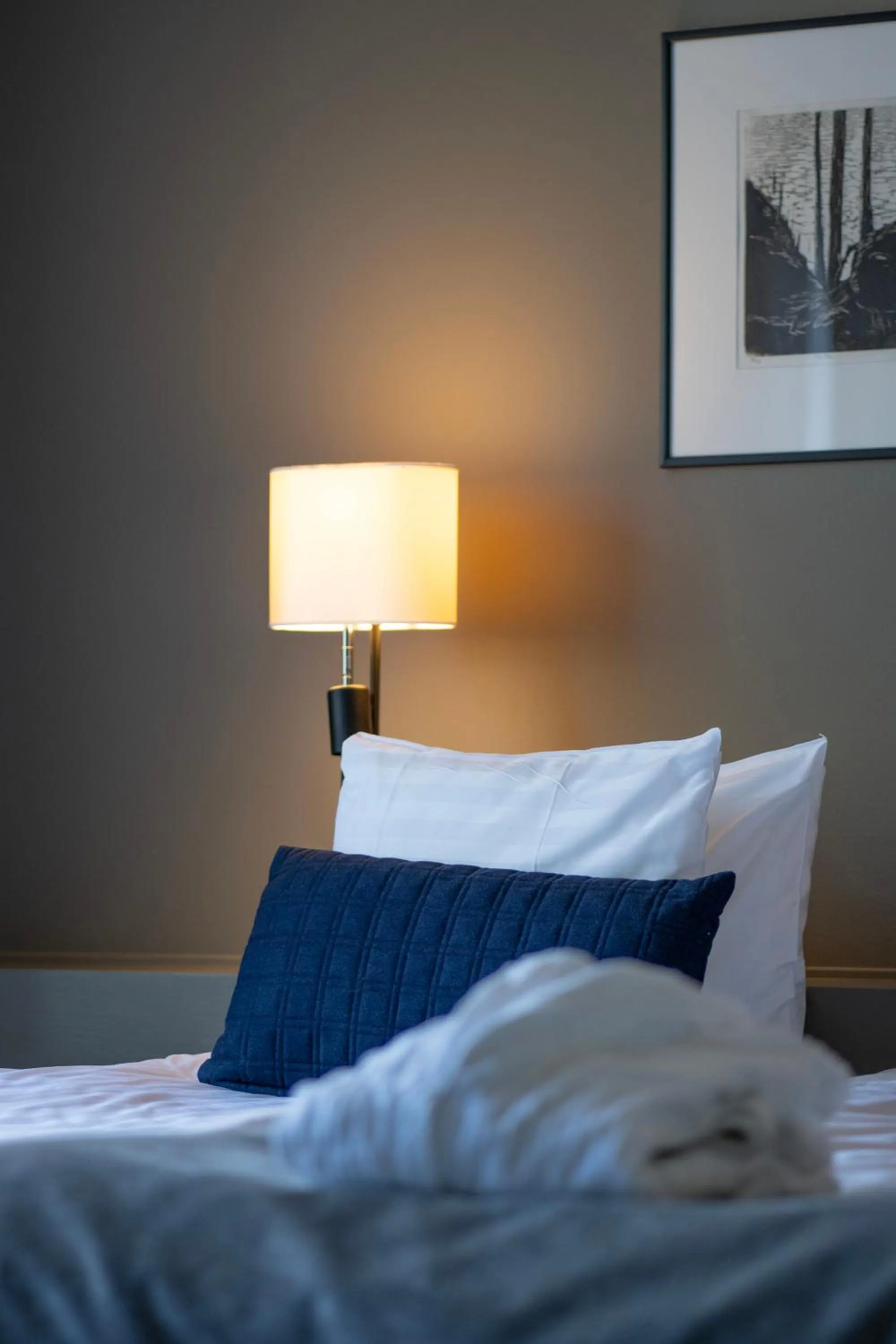 Bed in Hotel Korpilampi