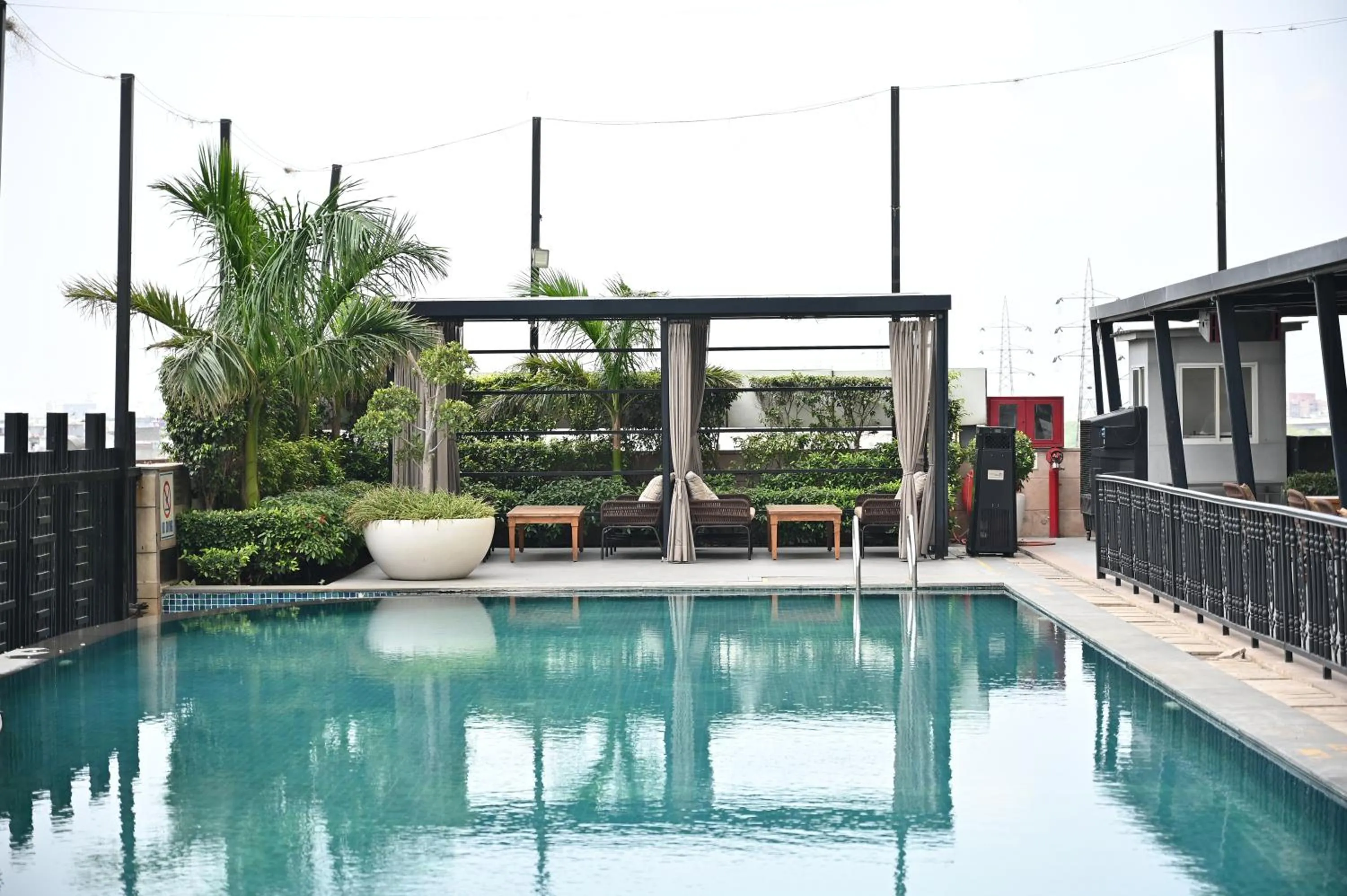 Swimming pool in Holiday Inn New Delhi Mayur Vihar Noida by IHG