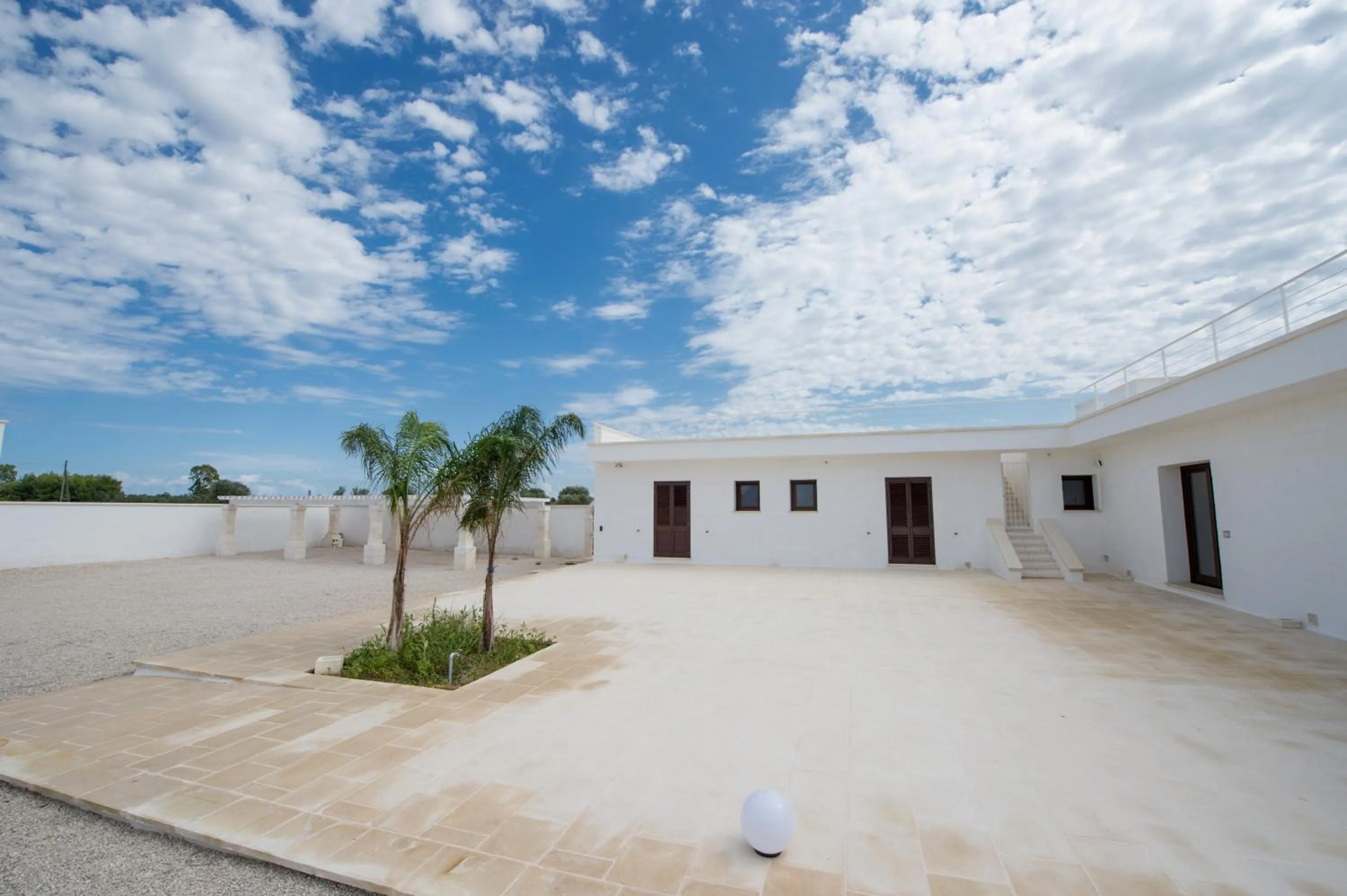 Bird's eye view in Villa Lupia