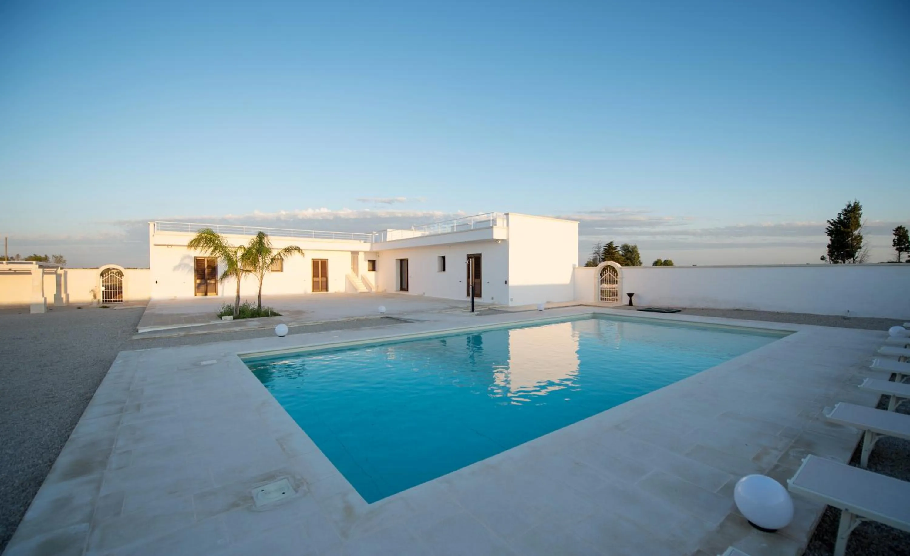 Swimming pool in Villa Lupia