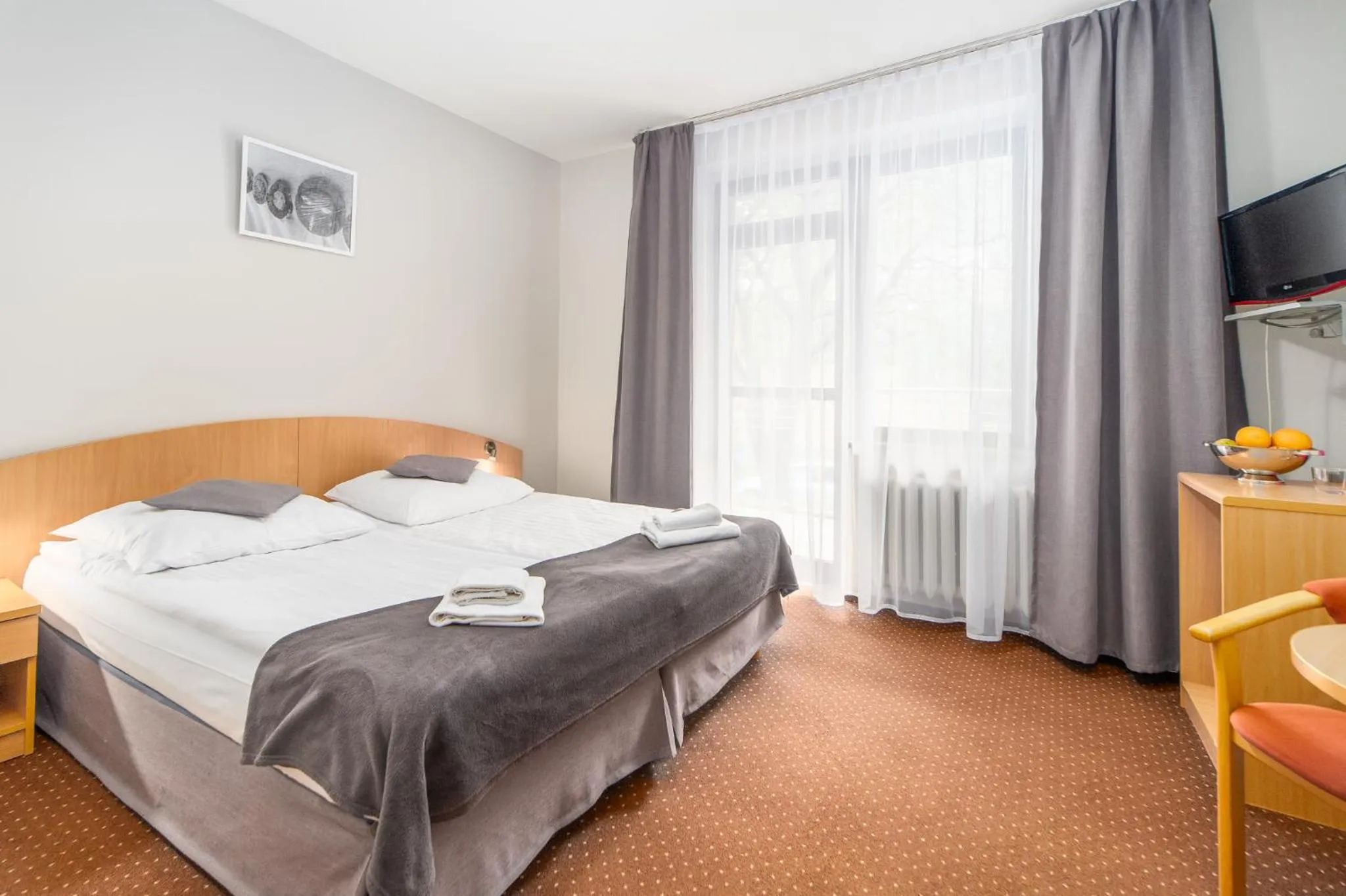 Property building, Bed in SeaPark Hotel Wellness & Spa
