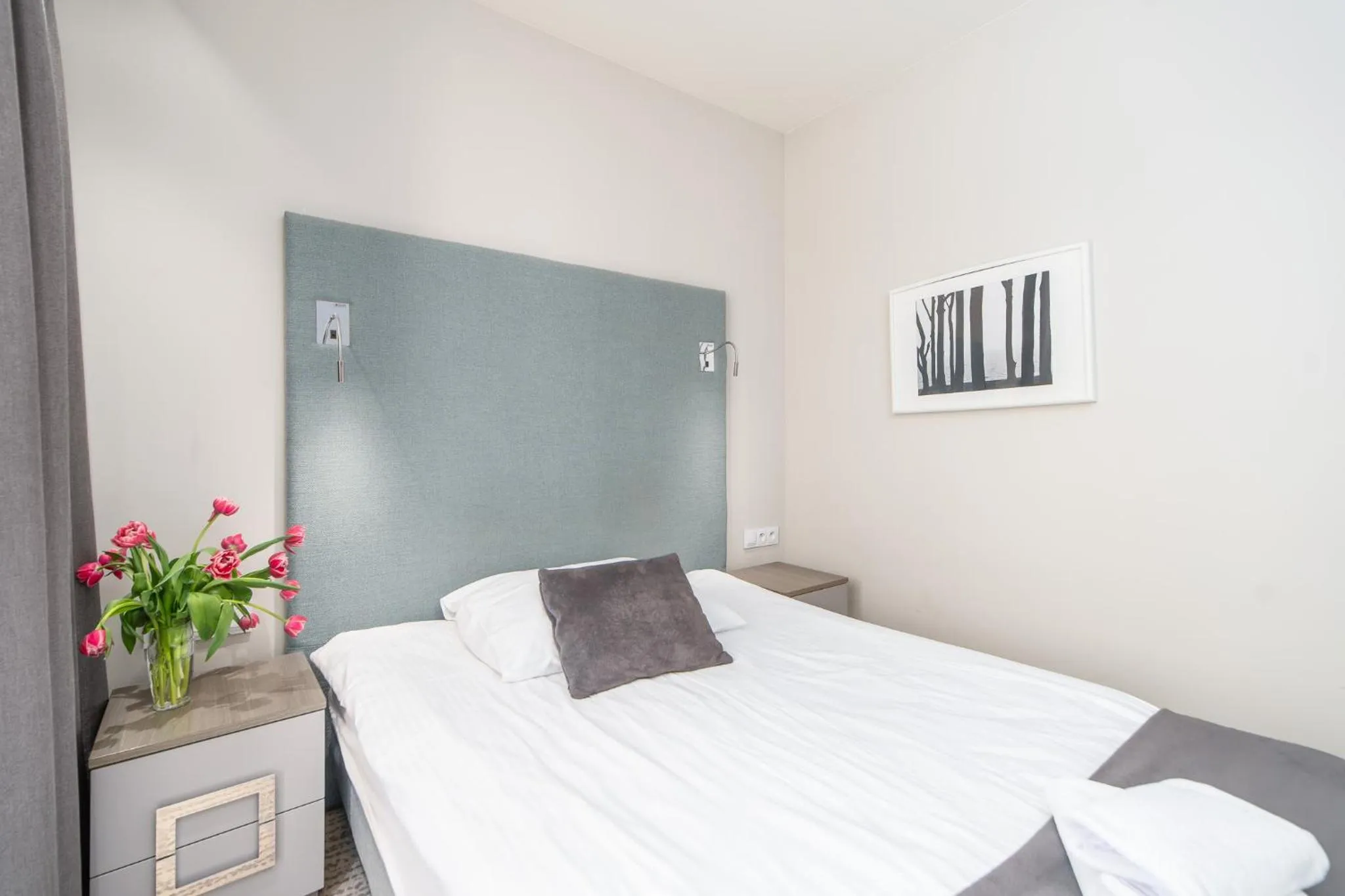 Bed in SeaPark Hotel Wellness & Spa