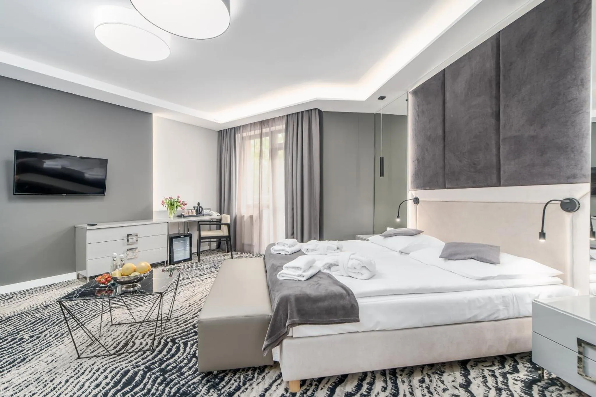 Photo of the whole room, Bed in SeaPark Hotel Wellness & Spa