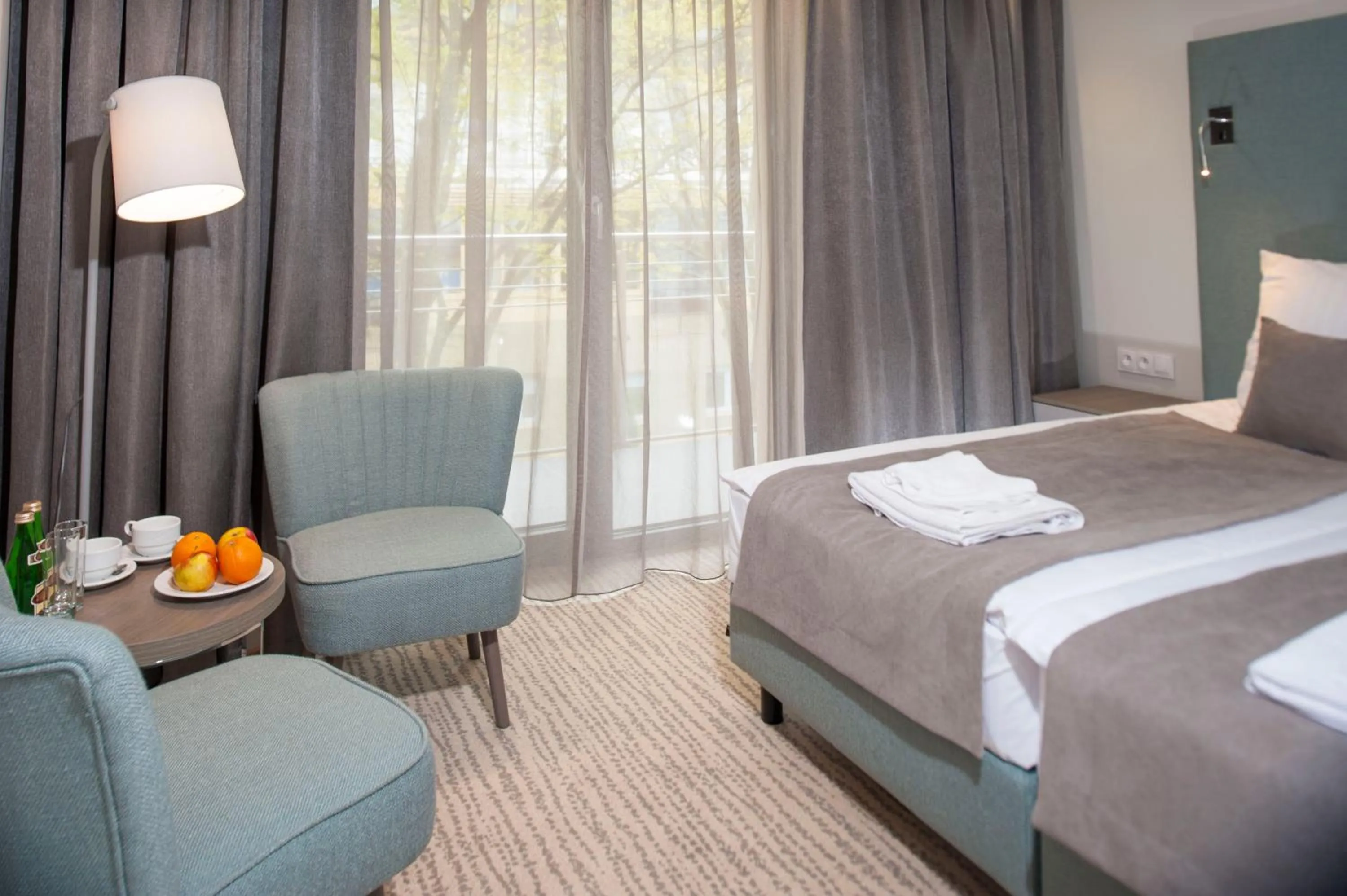 Photo of the whole room, Bed in SeaPark Hotel Wellness & Spa