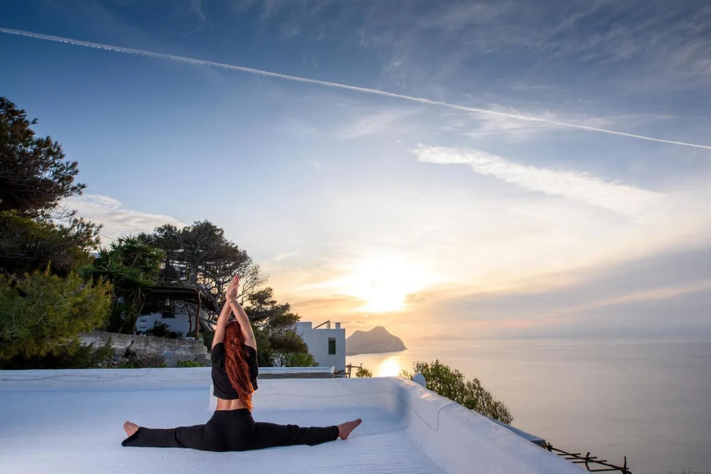 Fitness centre/facilities in Vigla Hotel