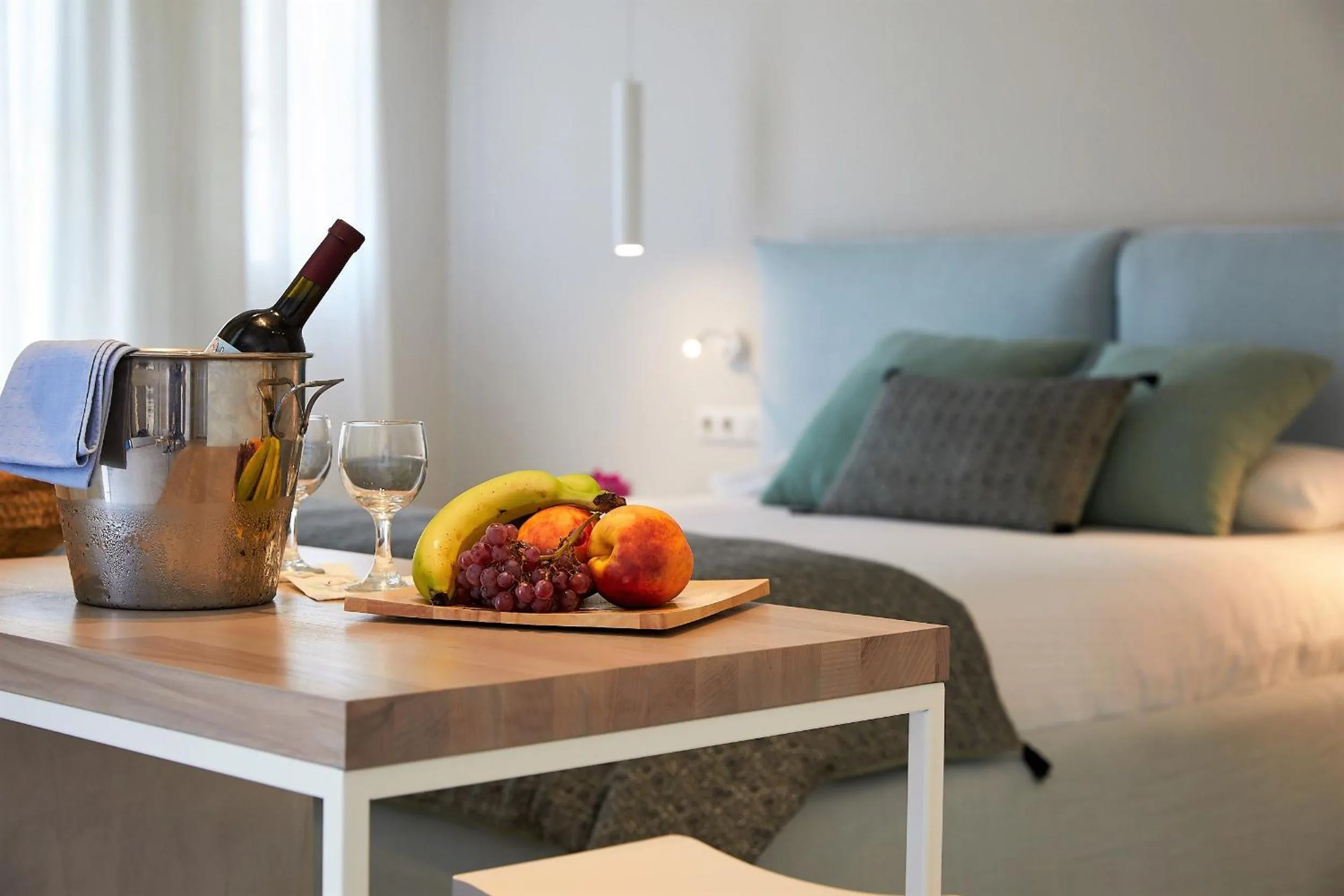 Bedroom in Vigla Hotel