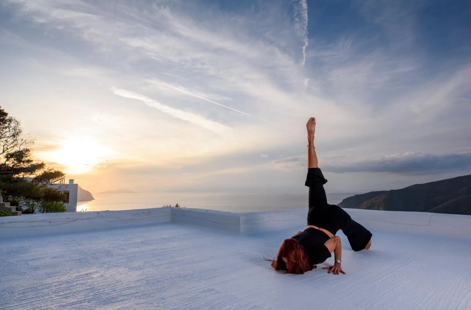 Fitness centre/facilities in Vigla Hotel