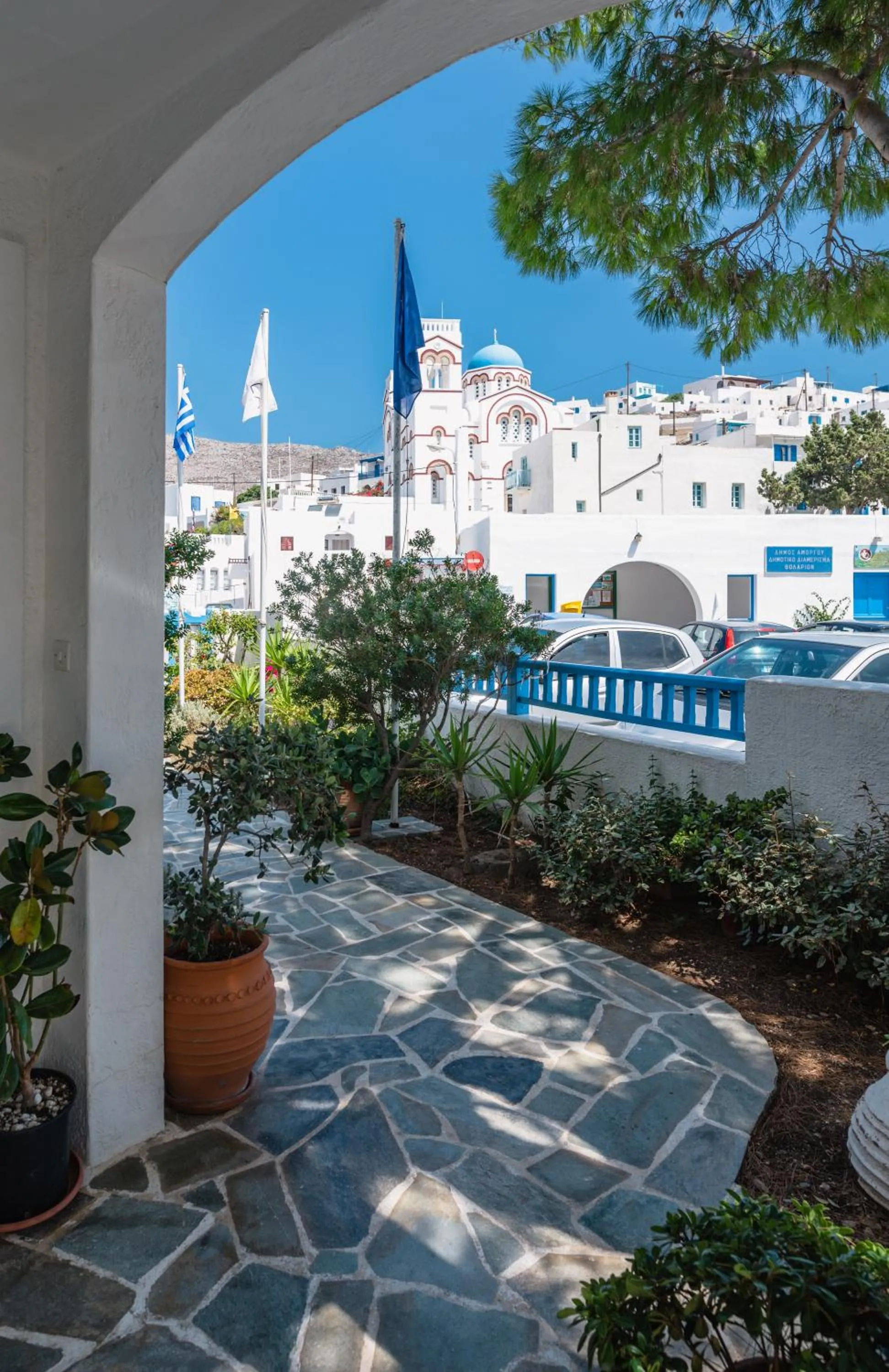 Property building in Vigla Hotel