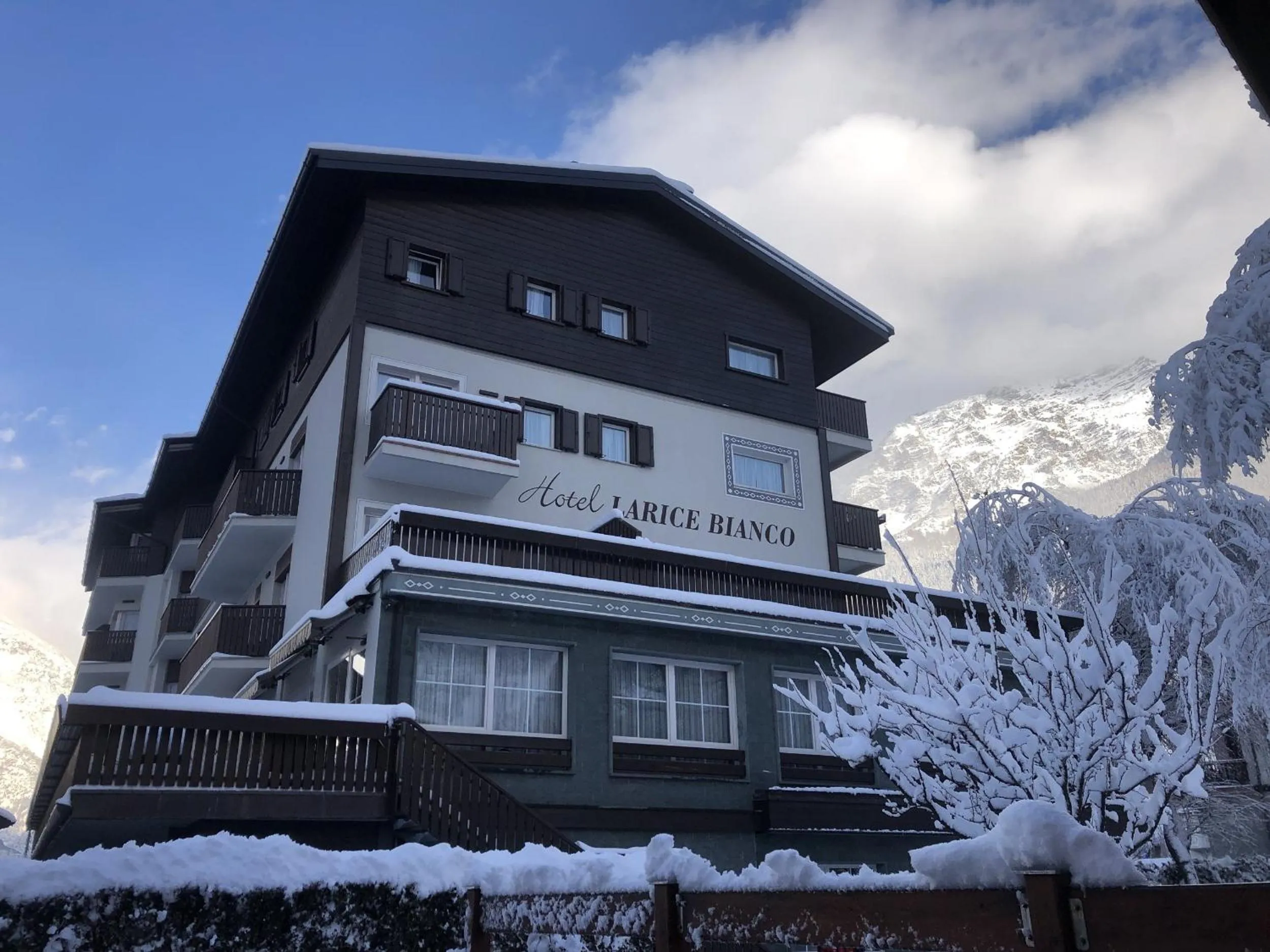 Property building in Hotel Larice Bianco
