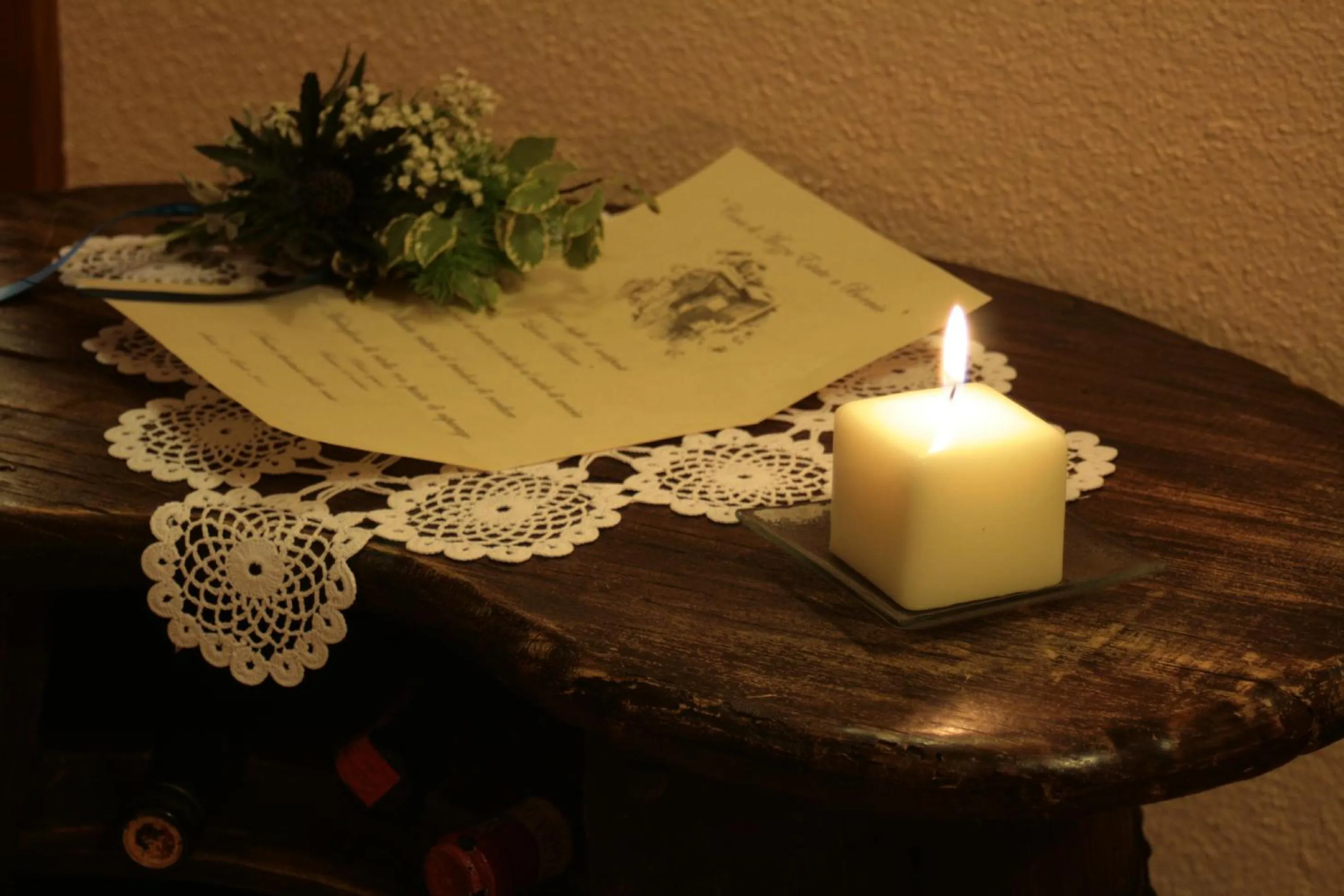 Decorative detail in Hotel Larice Bianco