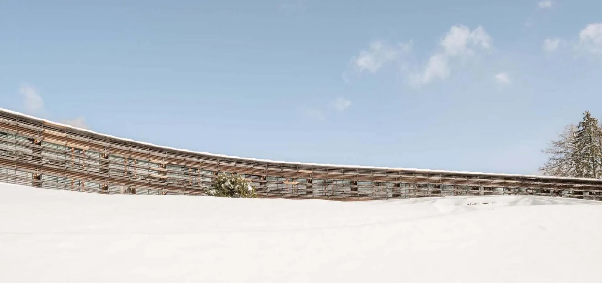 Property building in Vigilius Mountain Resort