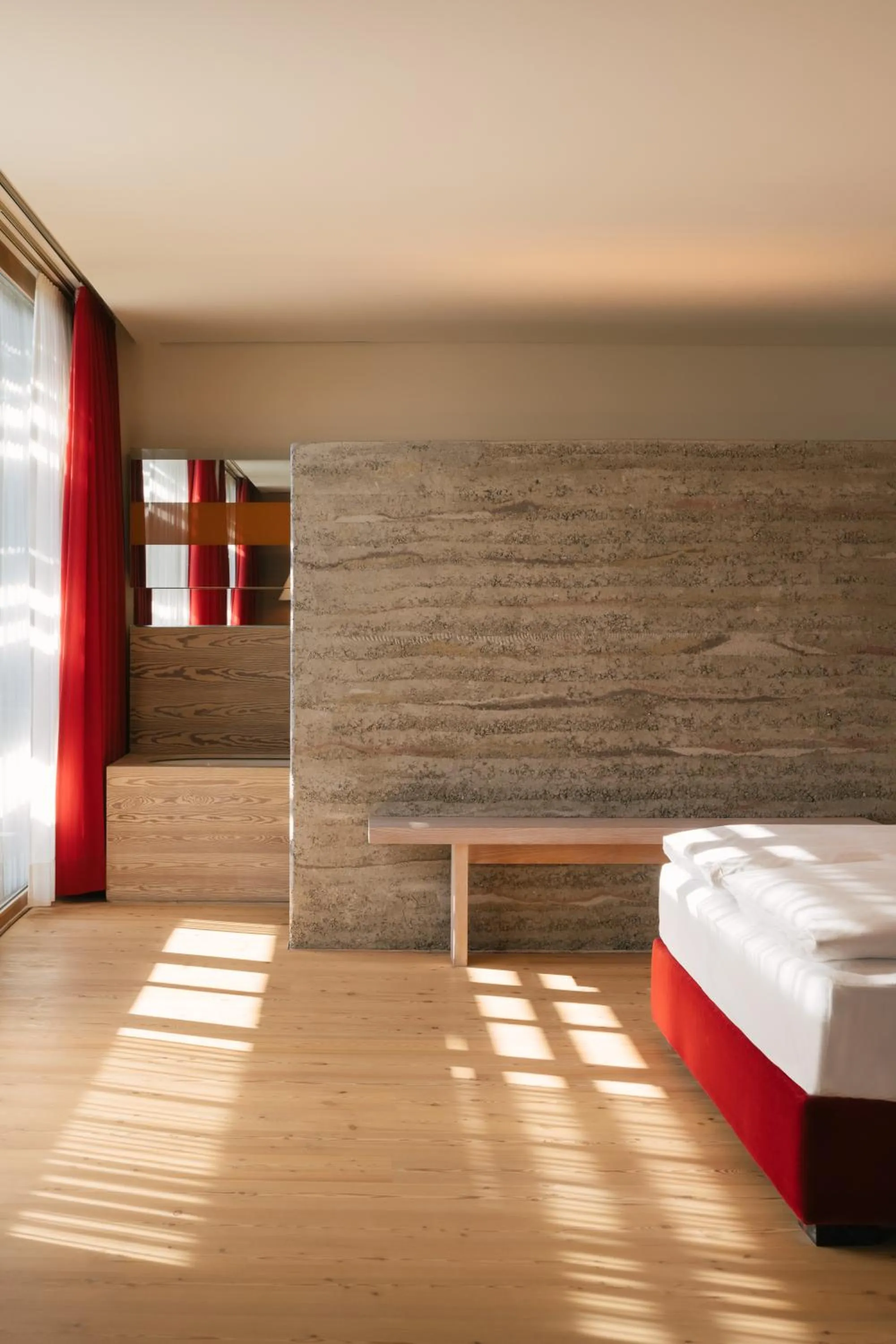 Bedroom, Bed in Vigilius Mountain Resort