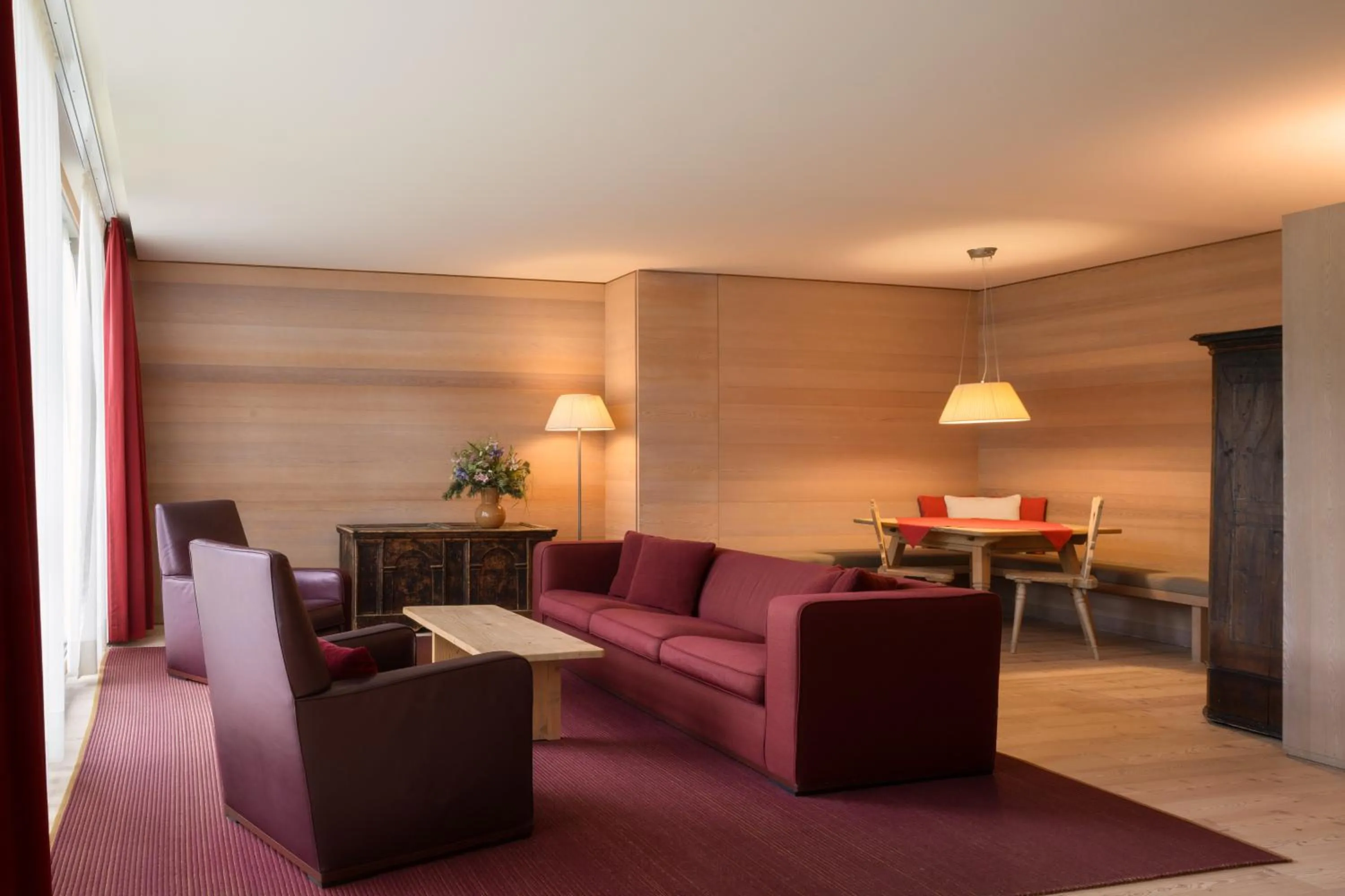 Bedroom in Vigilius Mountain Resort