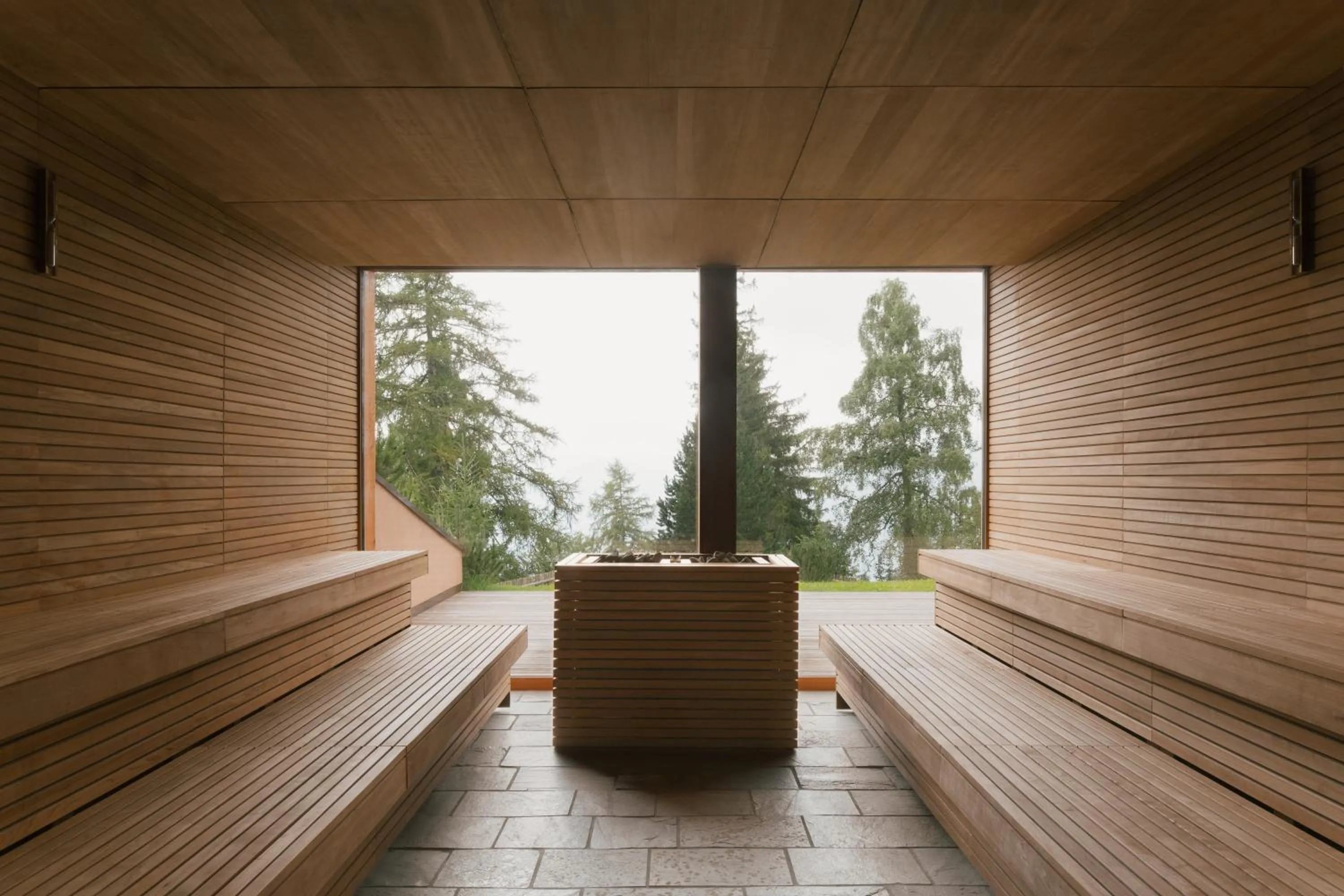 Sauna in Vigilius Mountain Resort