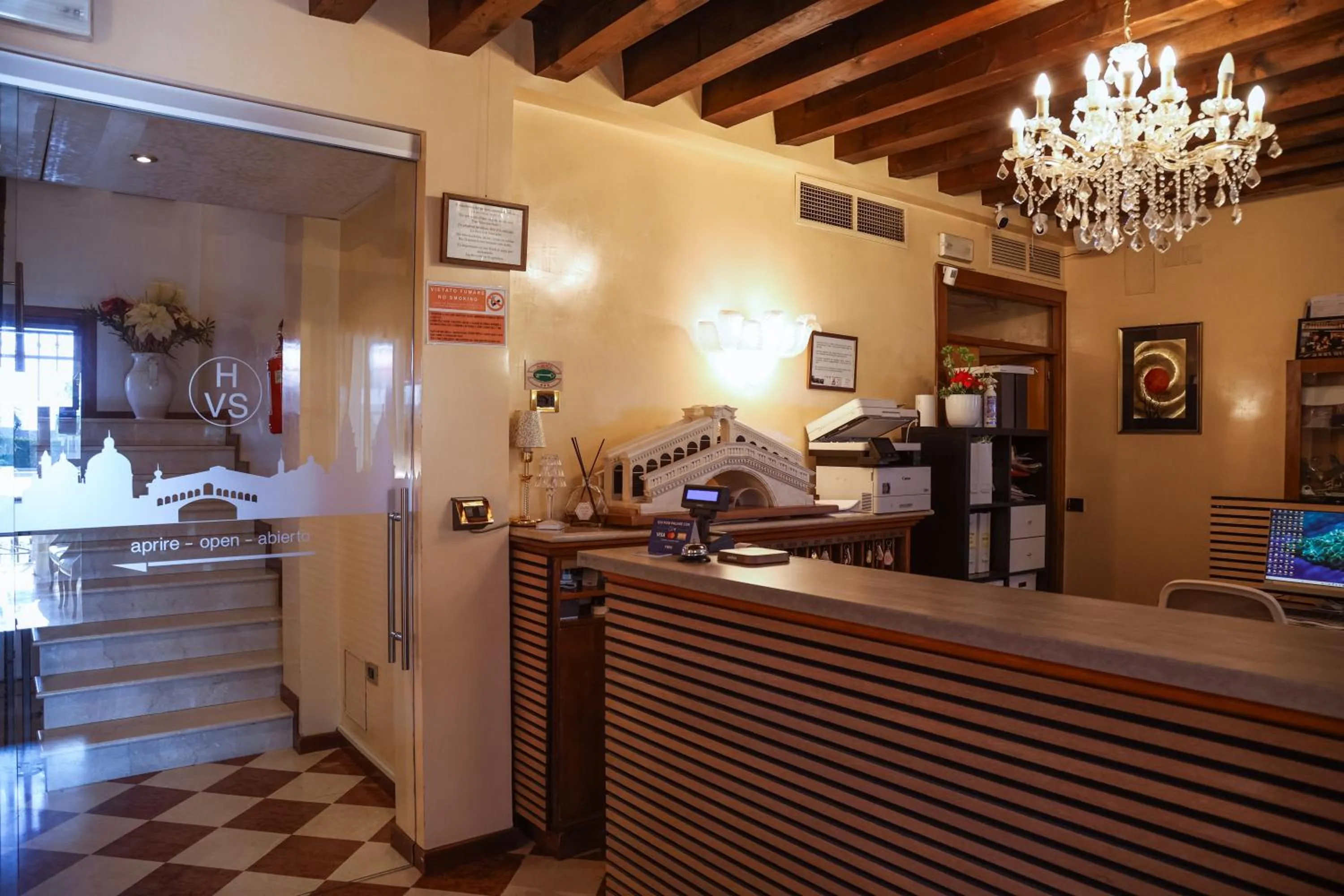 Property building in Hotel Villa Sara