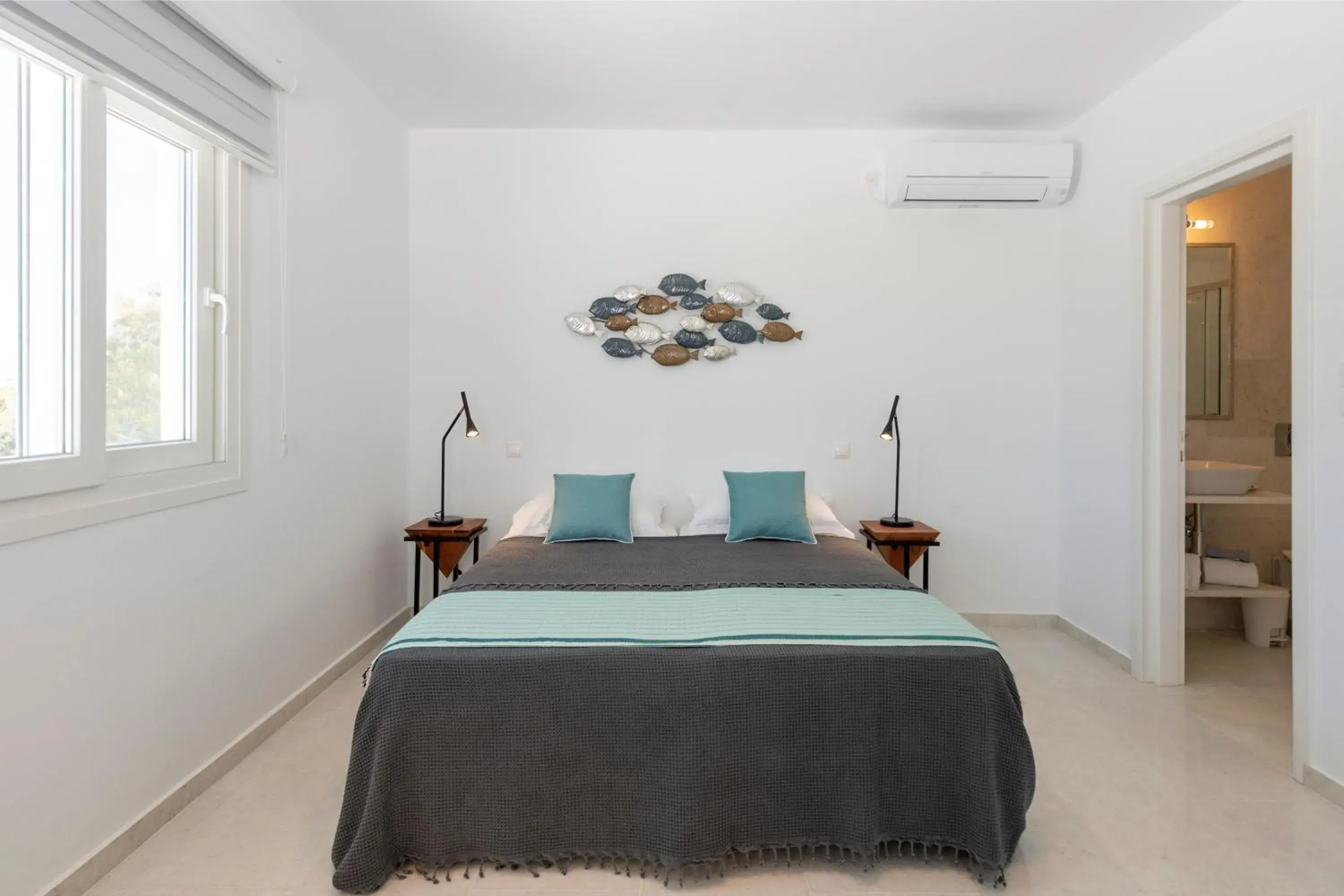 Deluxe Double or Twin Room with Sea View in Doukissa Deluxe Double or Twin Room with Sea View in Doukissa