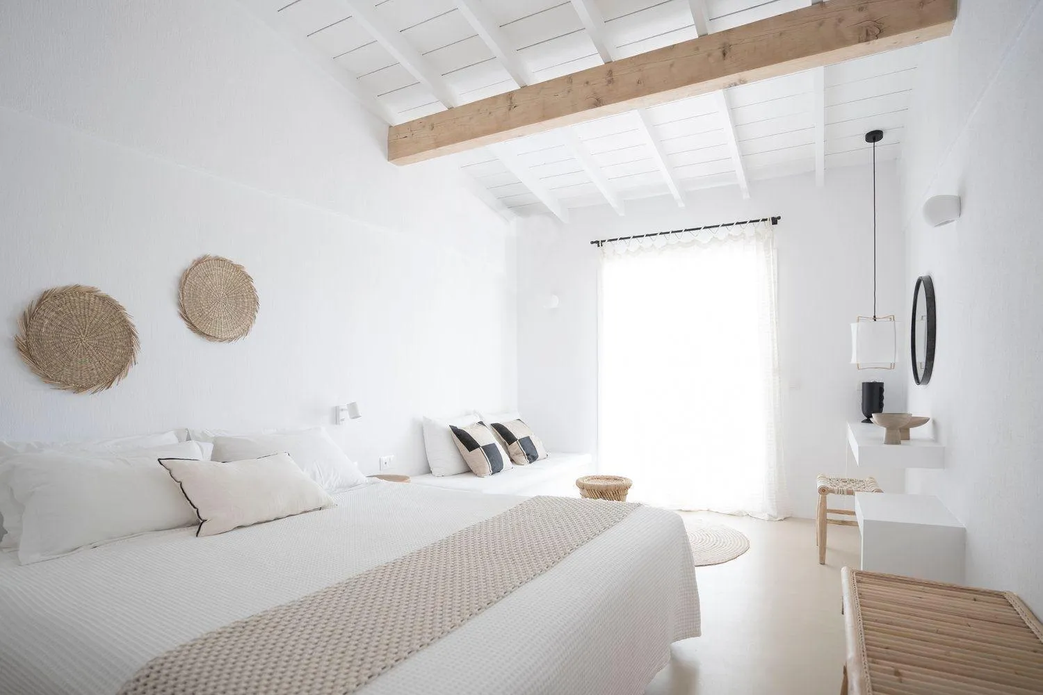 Bed in Skiathos Holidays Suites & Villas