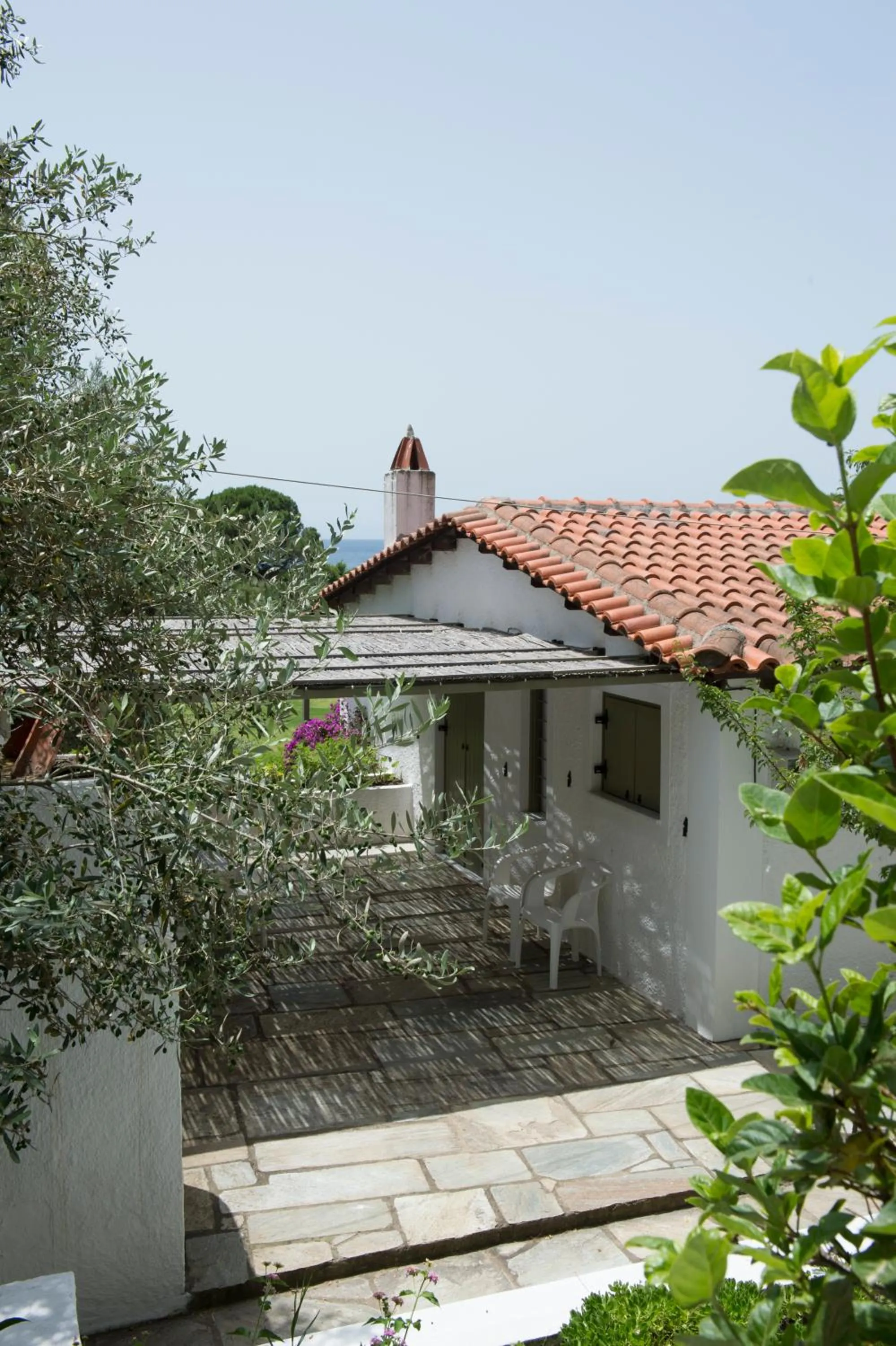 Balcony/Terrace in Skiathos Holidays Suites & Villas