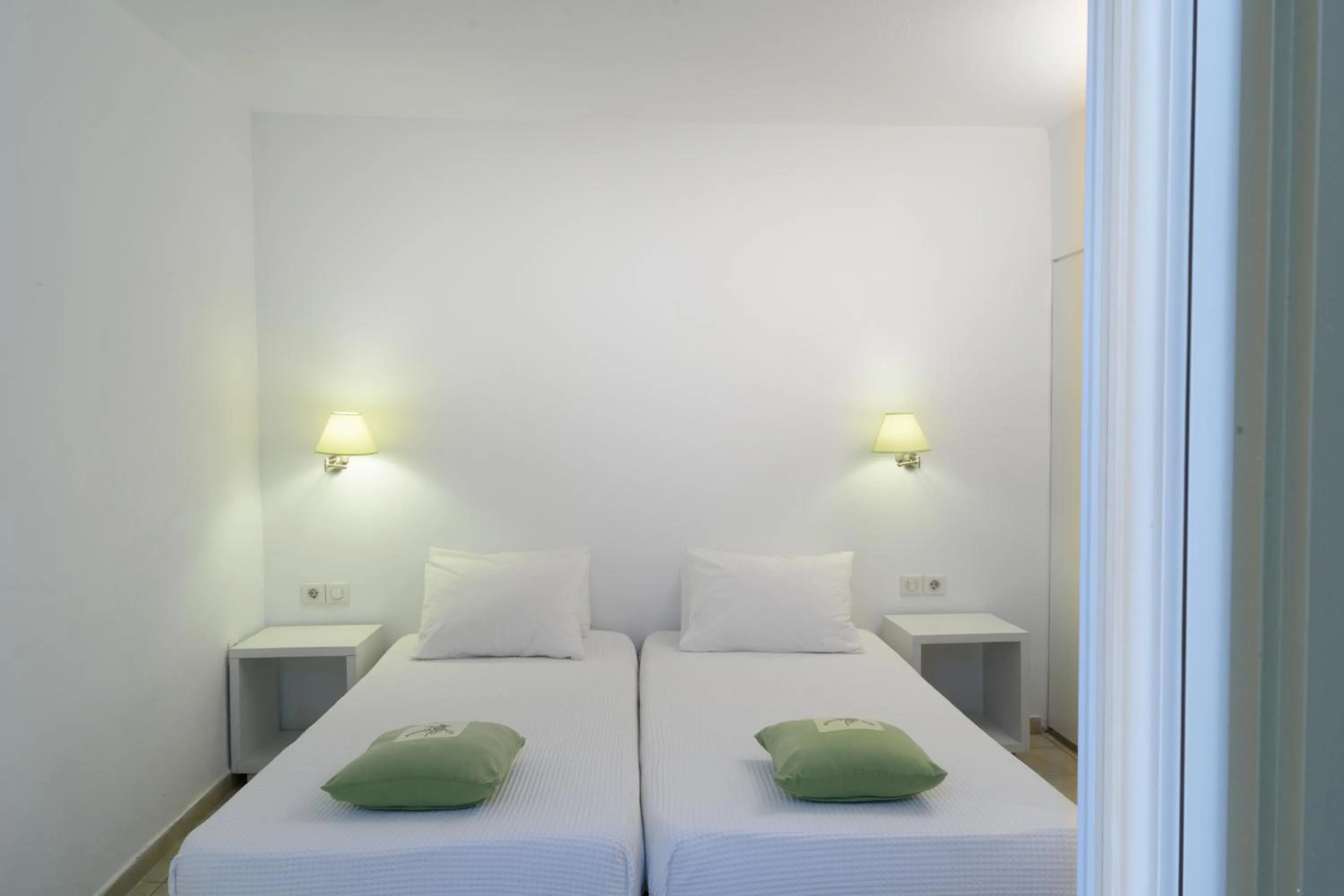 Bedroom, Bed in Skiathos Holidays Suites & Villas