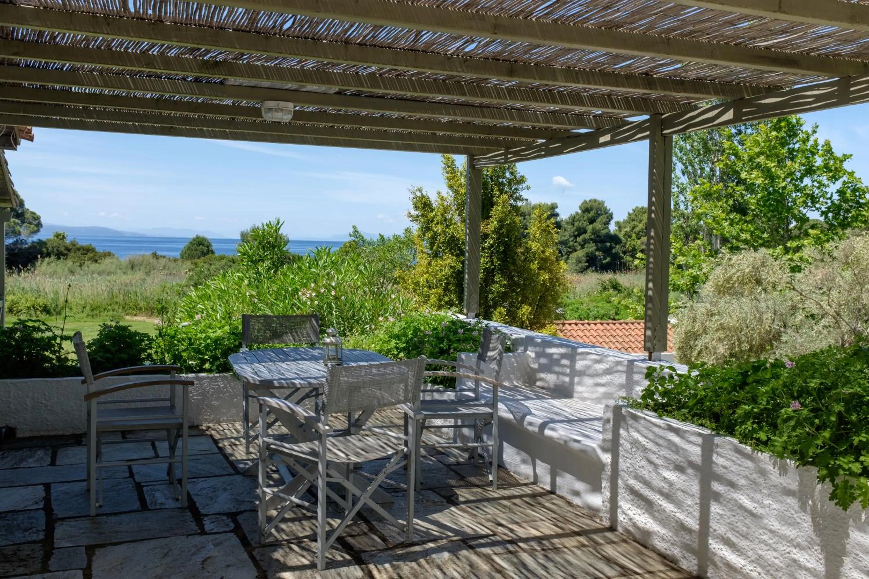 Balcony/Terrace in Skiathos Holidays Suites & Villas