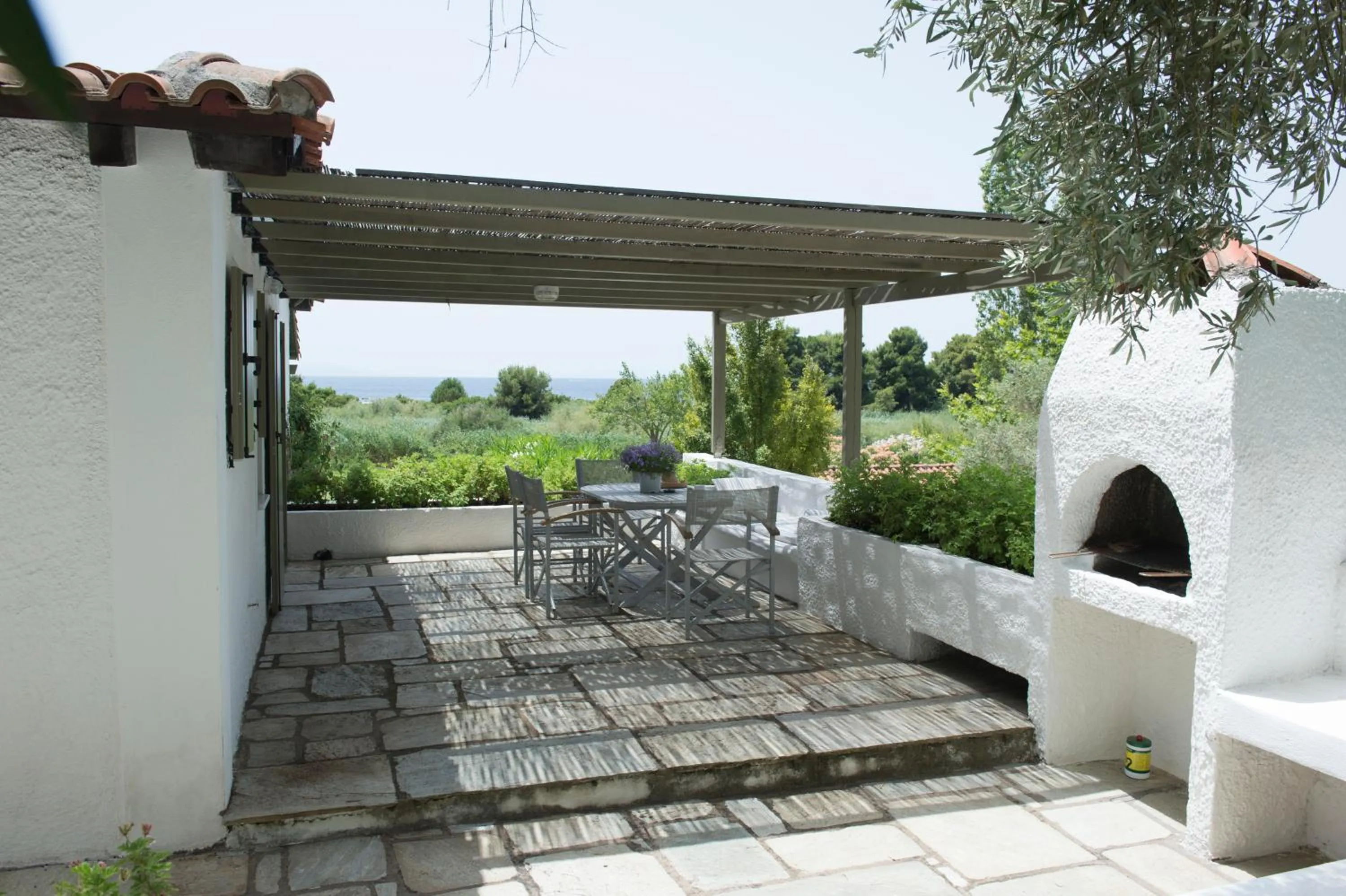 Balcony/Terrace in Skiathos Holidays Suites & Villas