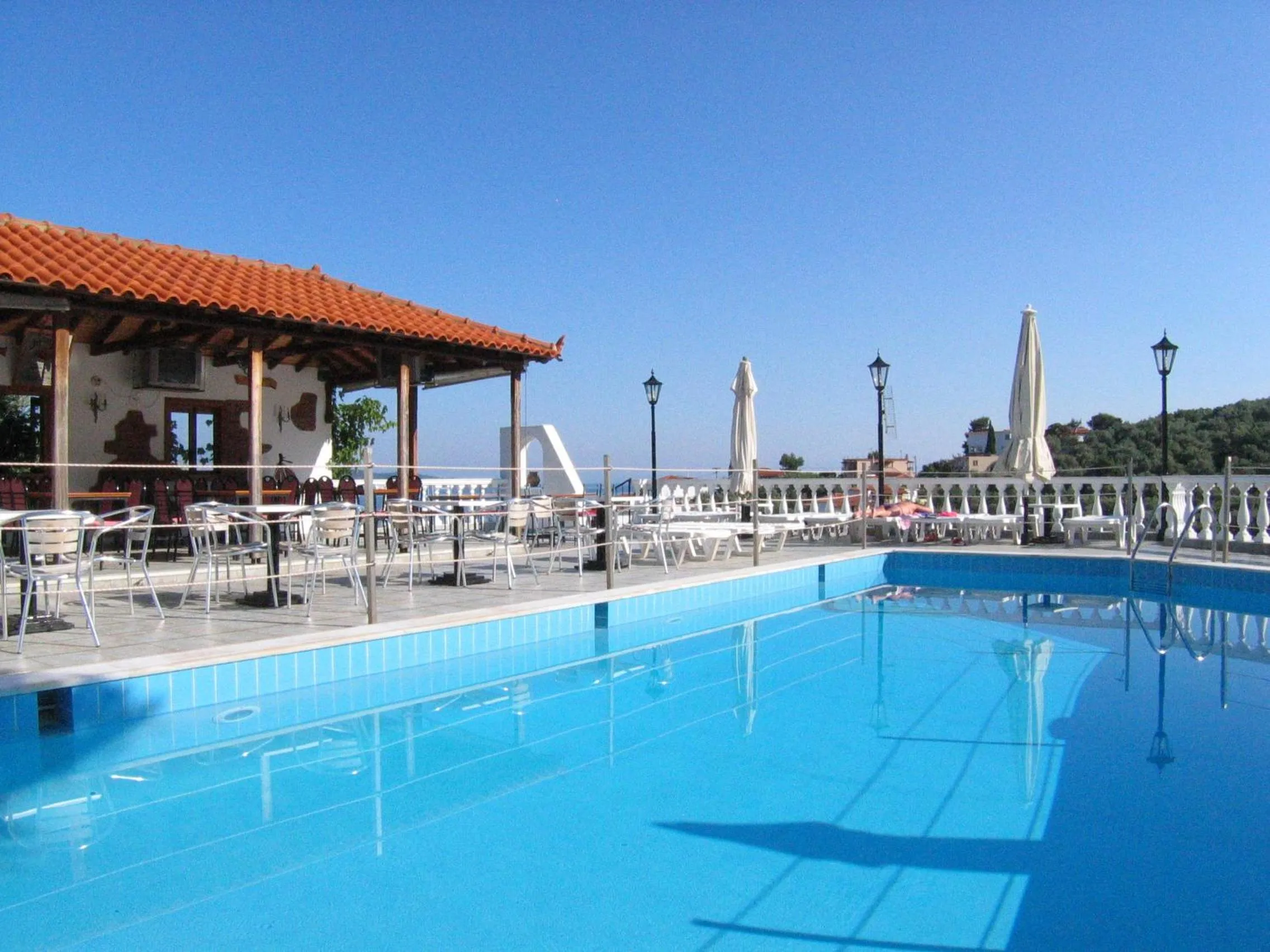 Swimming pool in Fengeros Village