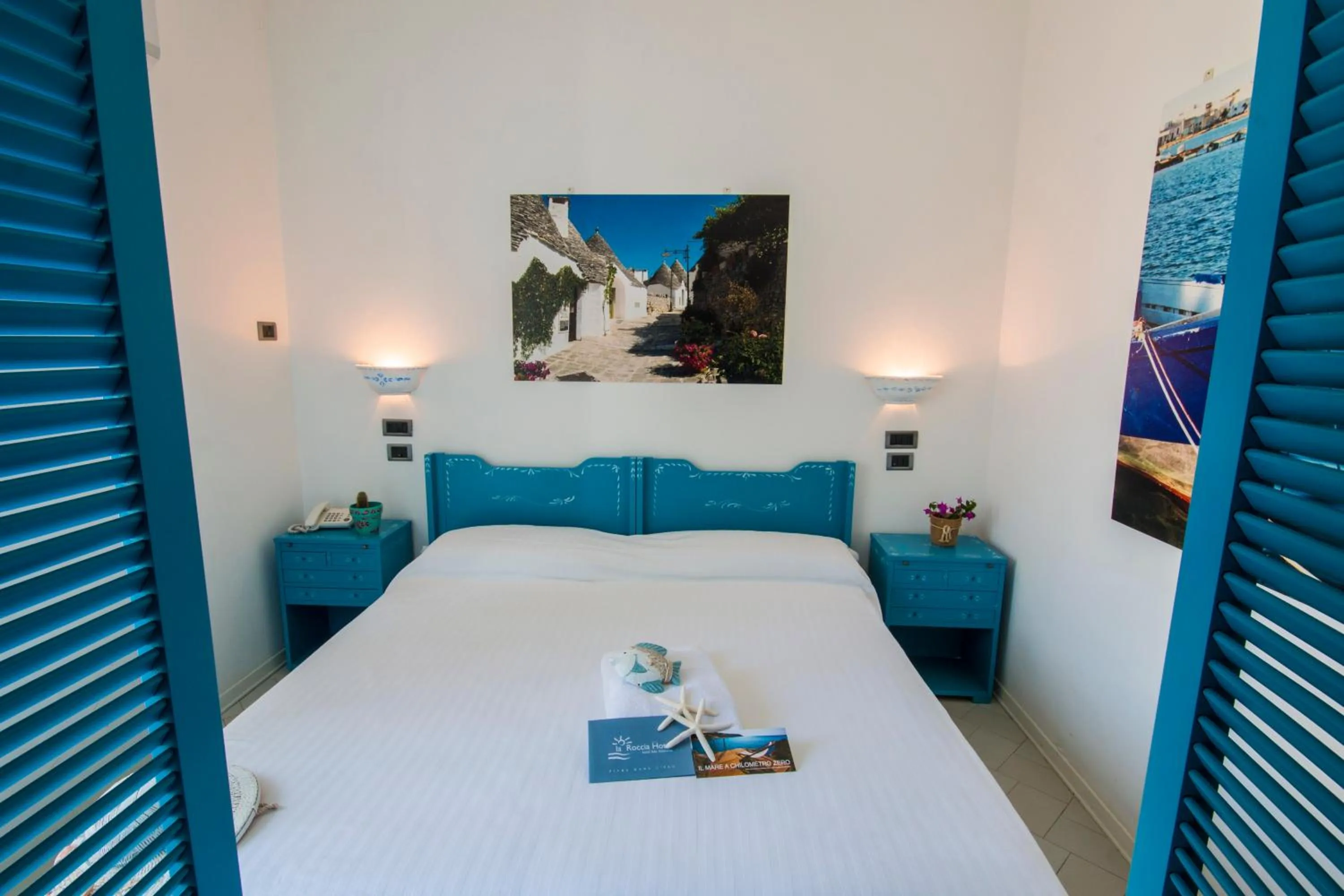 Bedroom, Bed in Hotel La Roccia