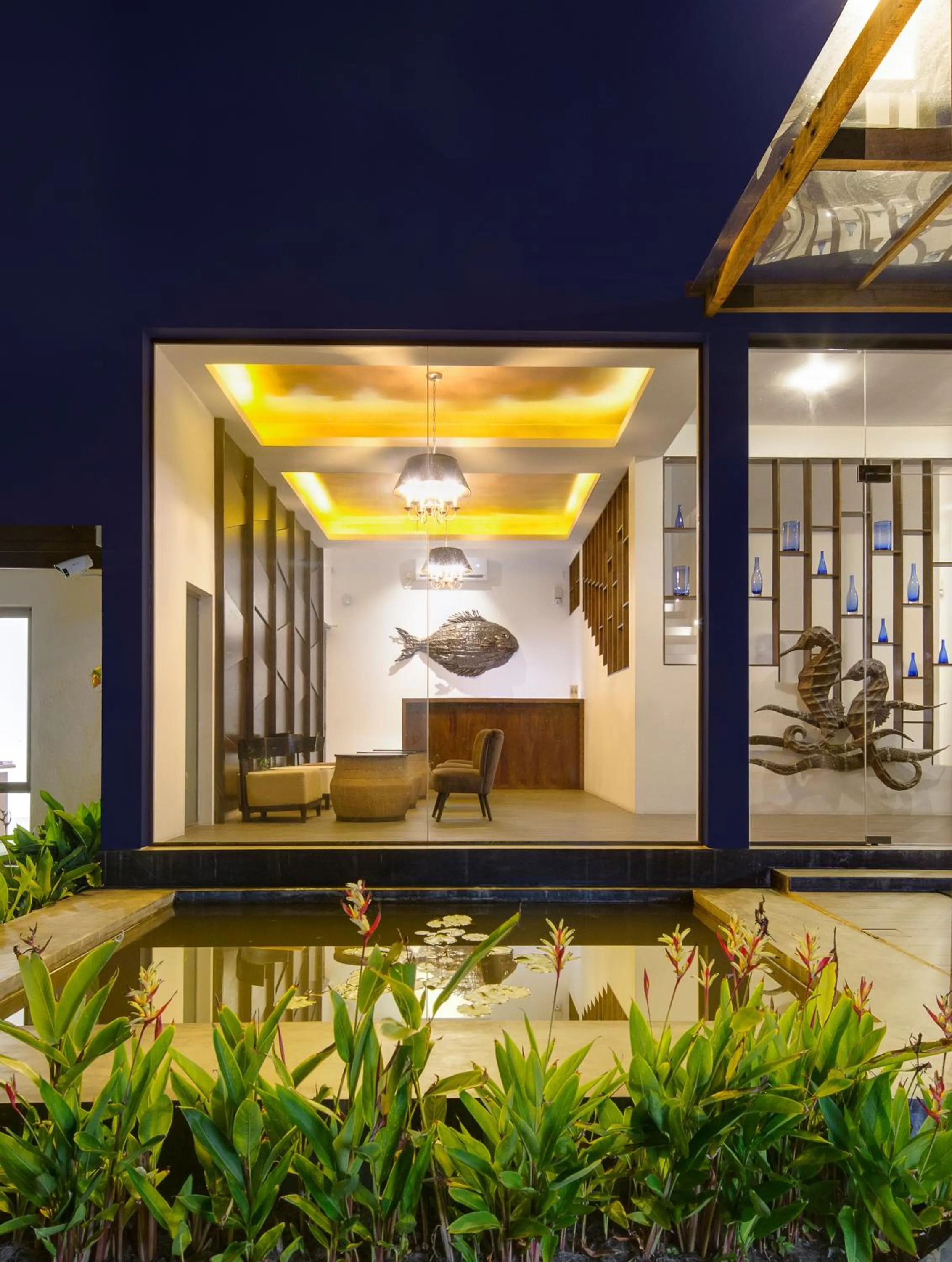 Seating area in KAI Hikkaduwa