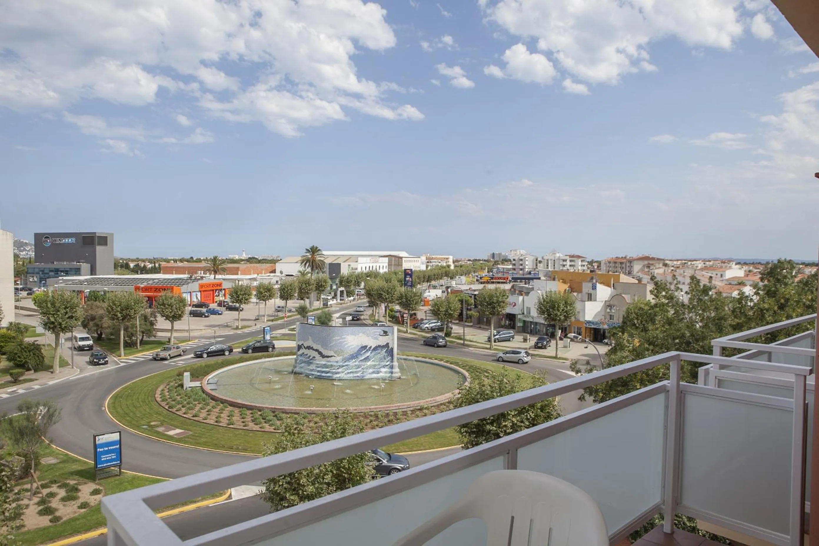 City view in Hotel Silvia