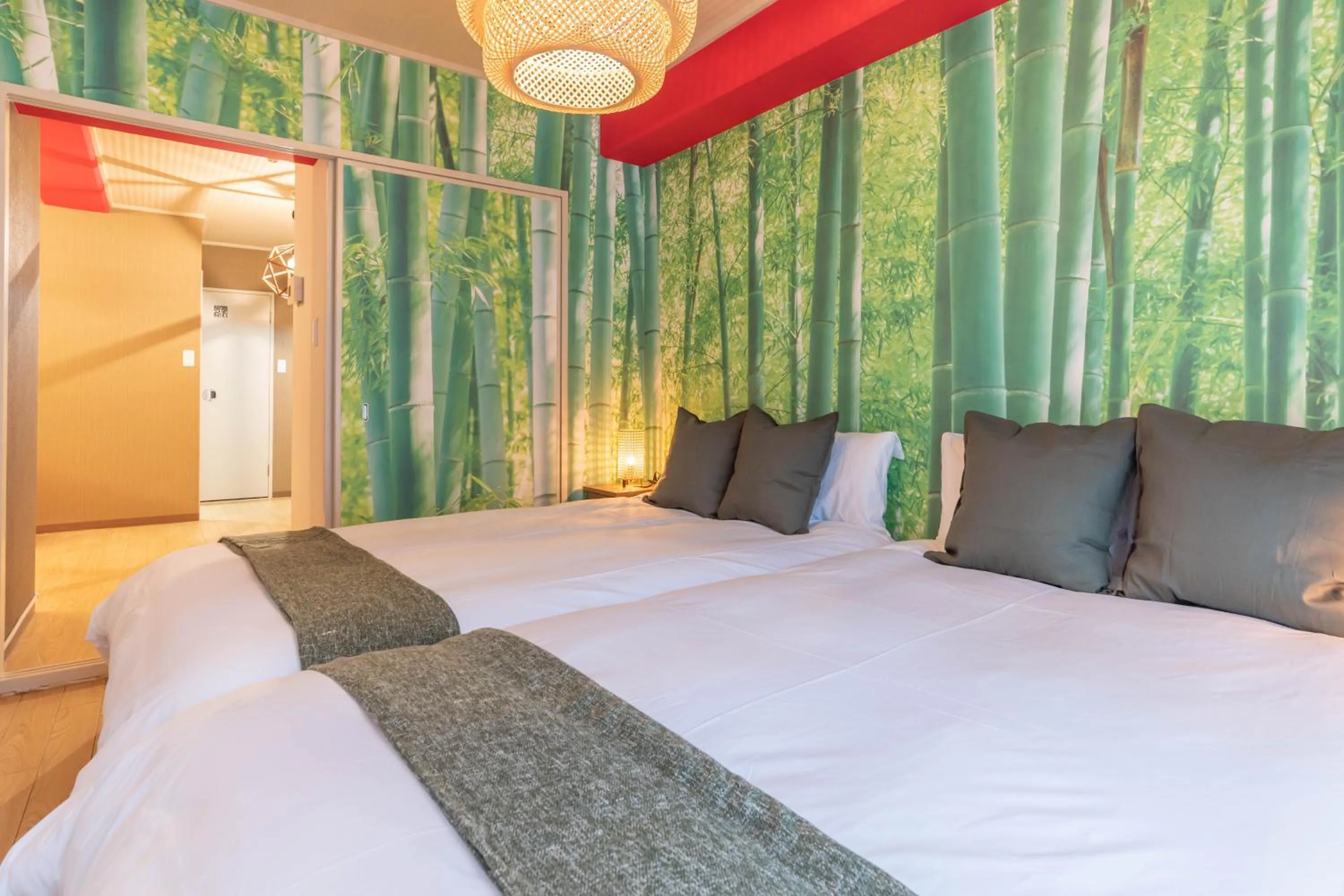 Bedroom, Bed in Bijou Suites Kokoro