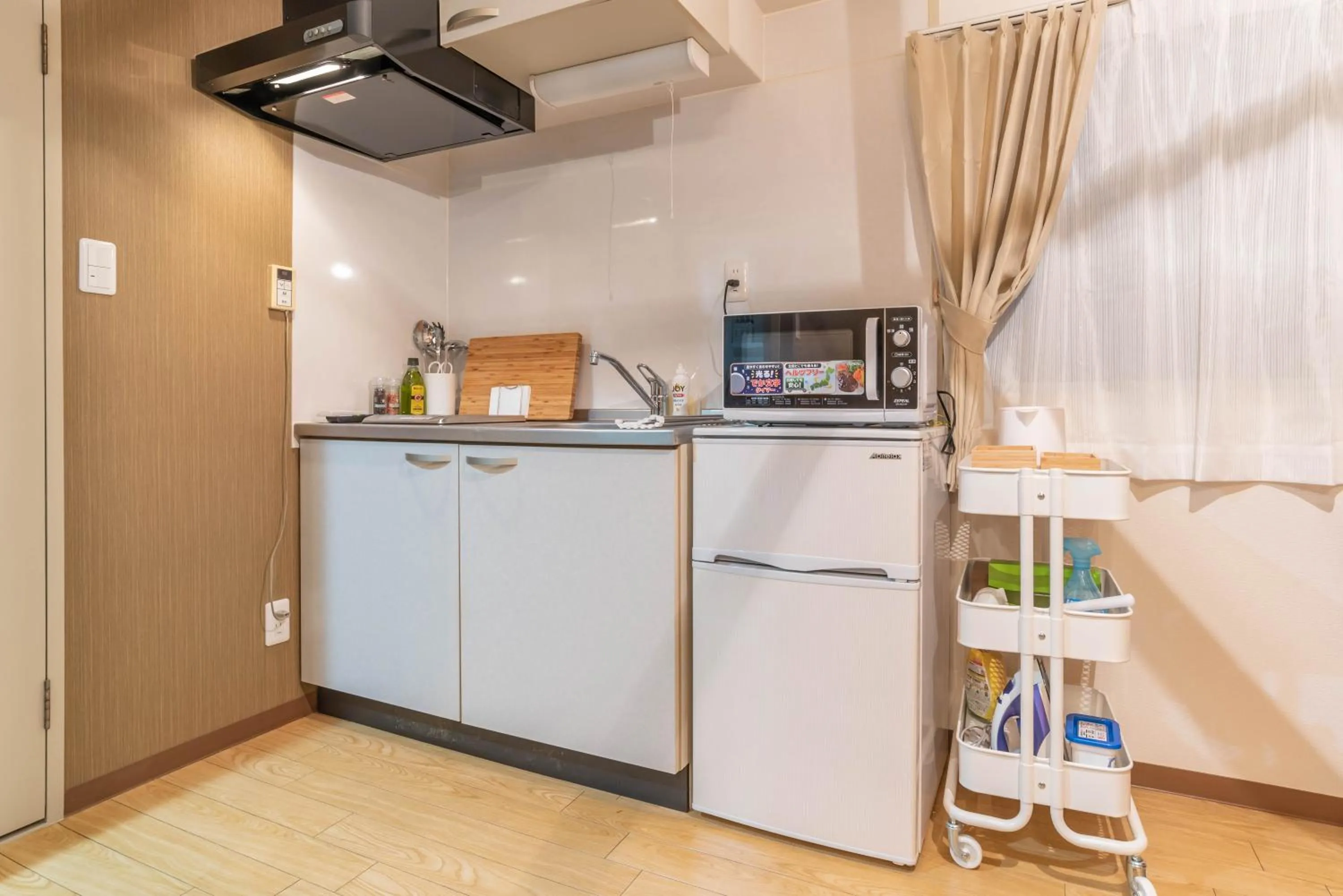 Kitchen or kitchenette in Bijou Suites Kokoro