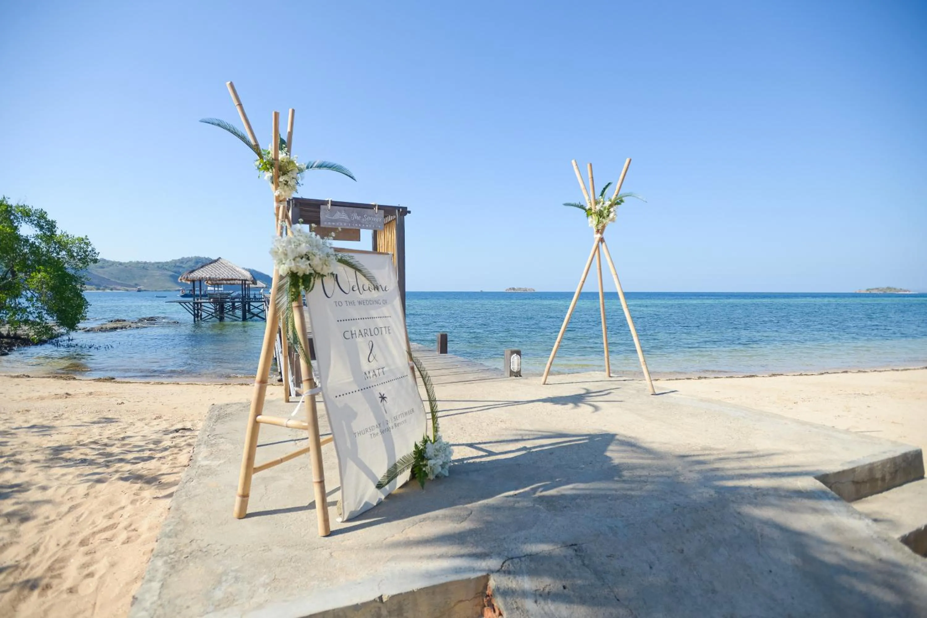 wedding in The Seraya Resort Komodo