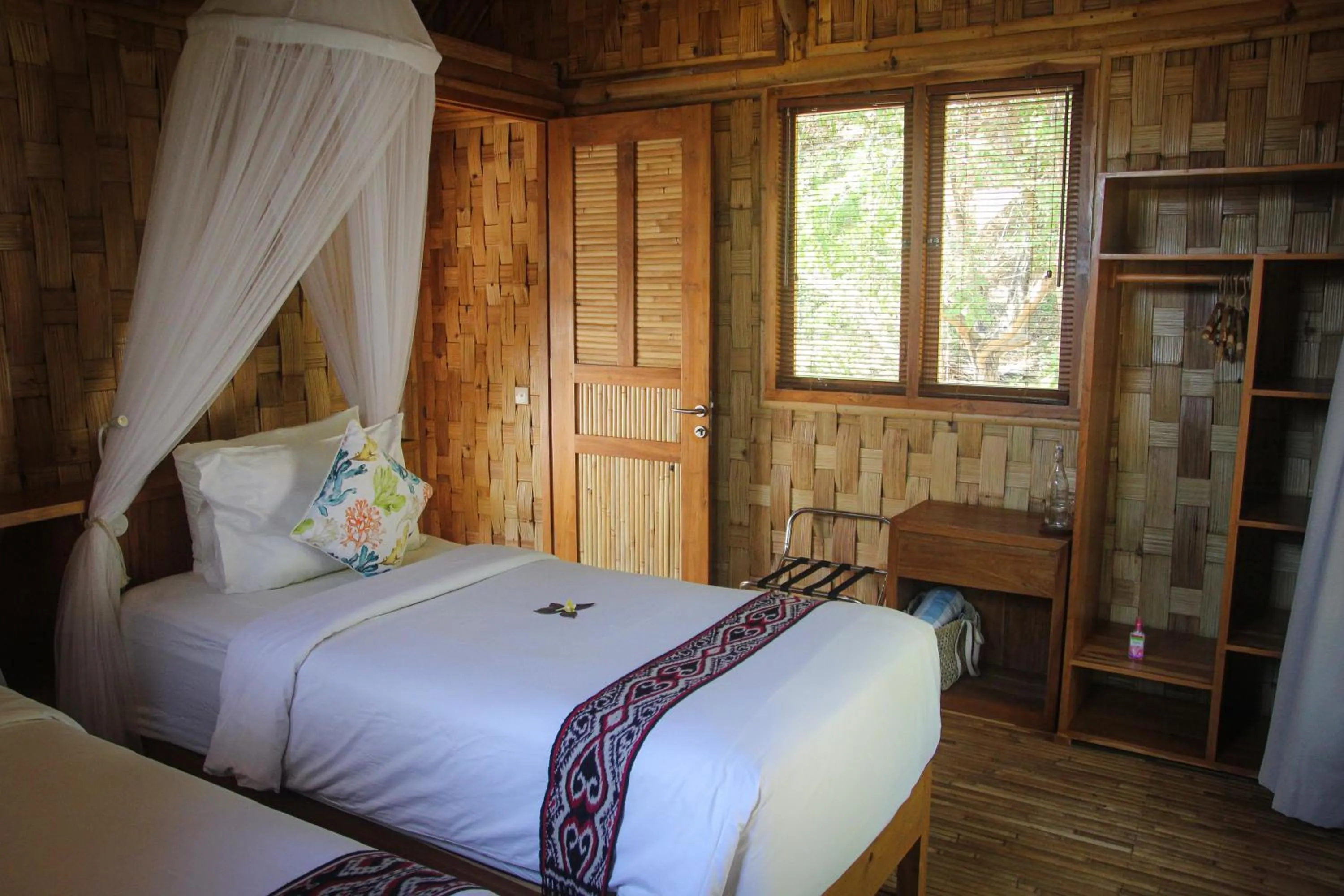 Bed in The Seraya Resort Komodo