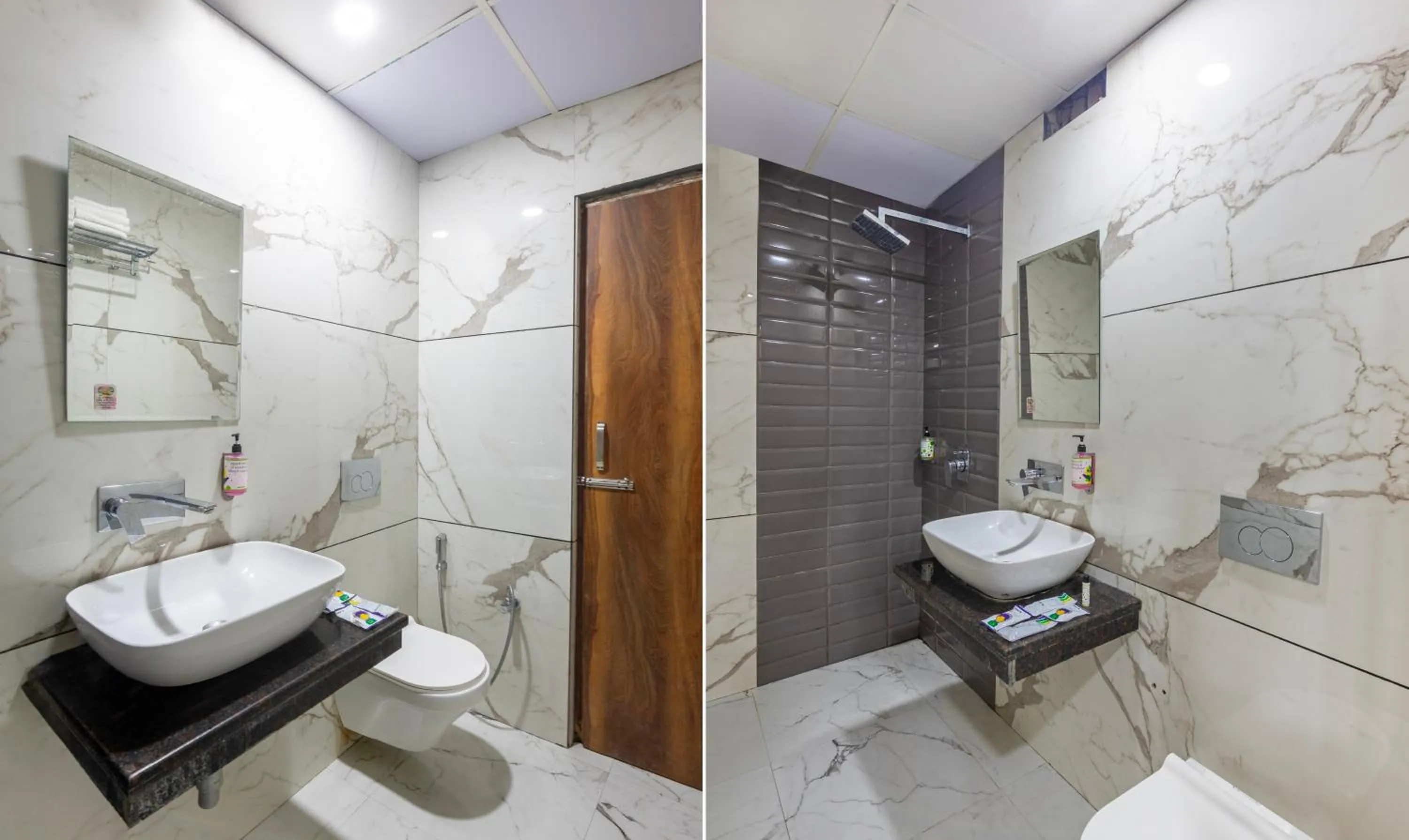 Bathroom in Treebo JD Residency Mohali